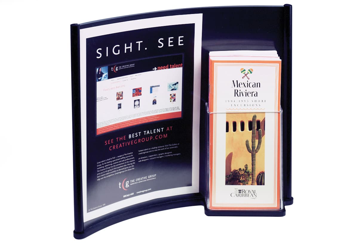 brochure holder