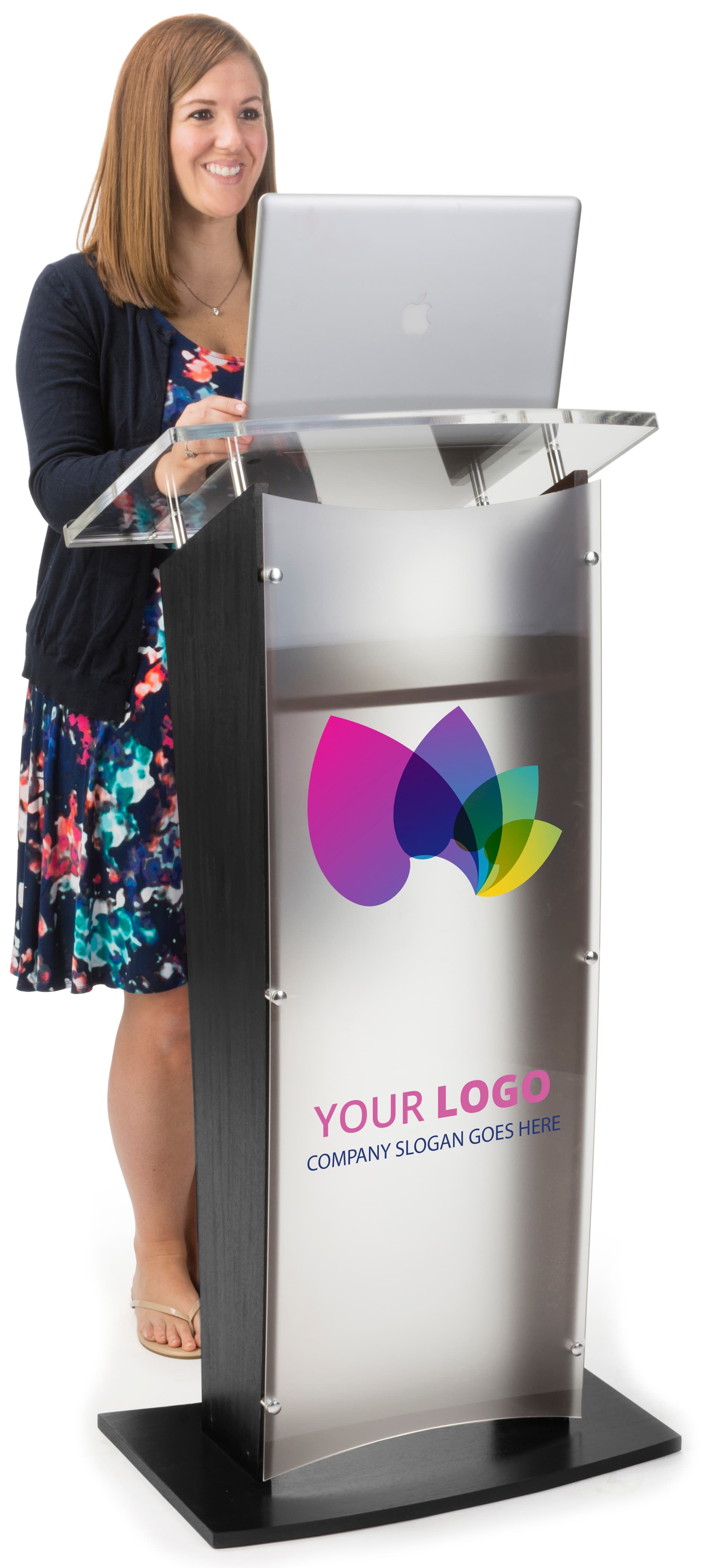 Printed Public Speaking Stand for Universities