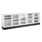 Sales Counter Configuration, Three Components, Locking Drawer and Open Storage