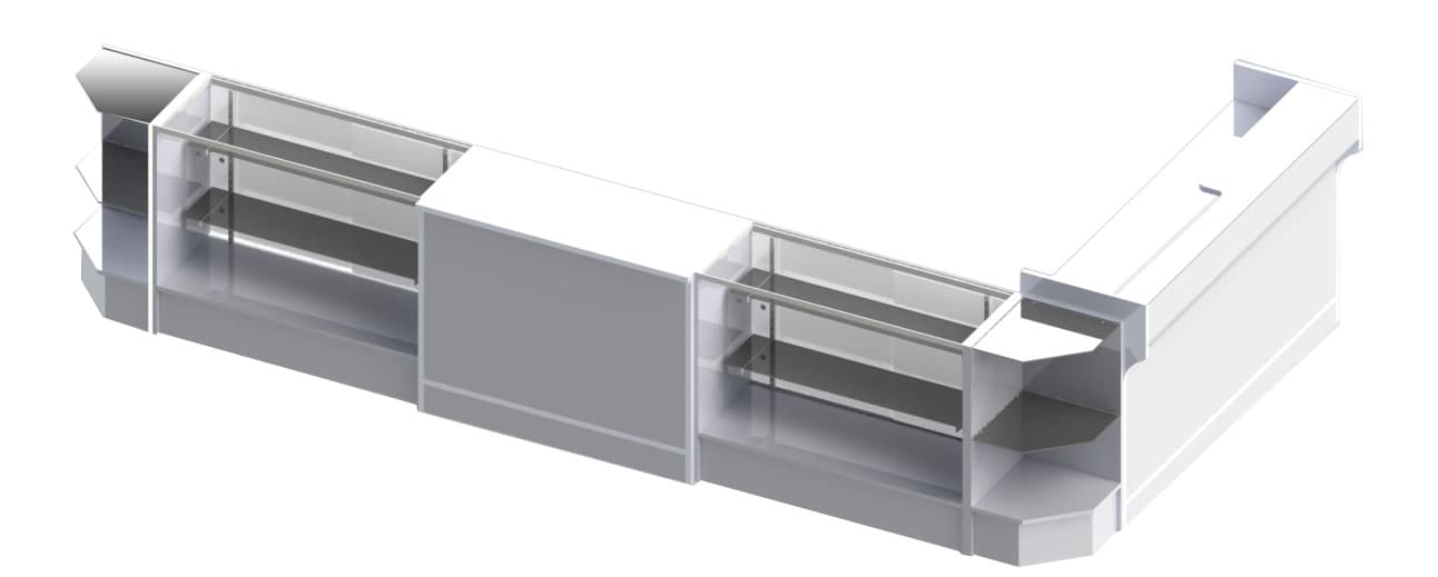 White Cash Wrap Configuration 