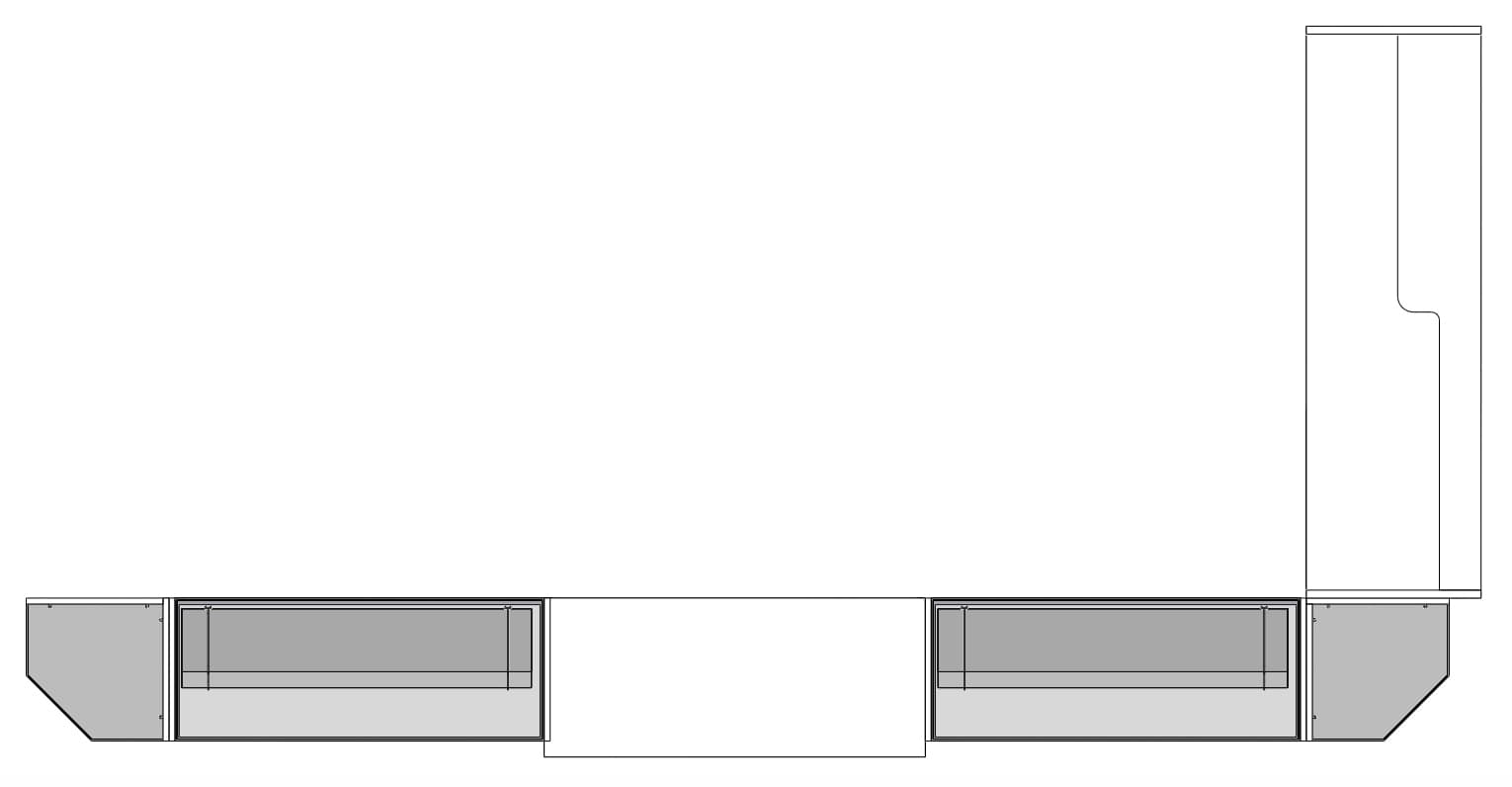 White Cash Wrap Configuration 