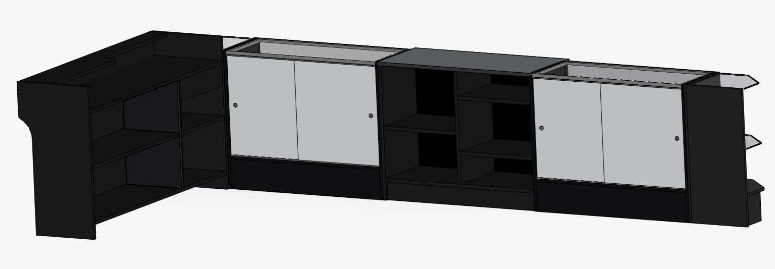 checkout counter