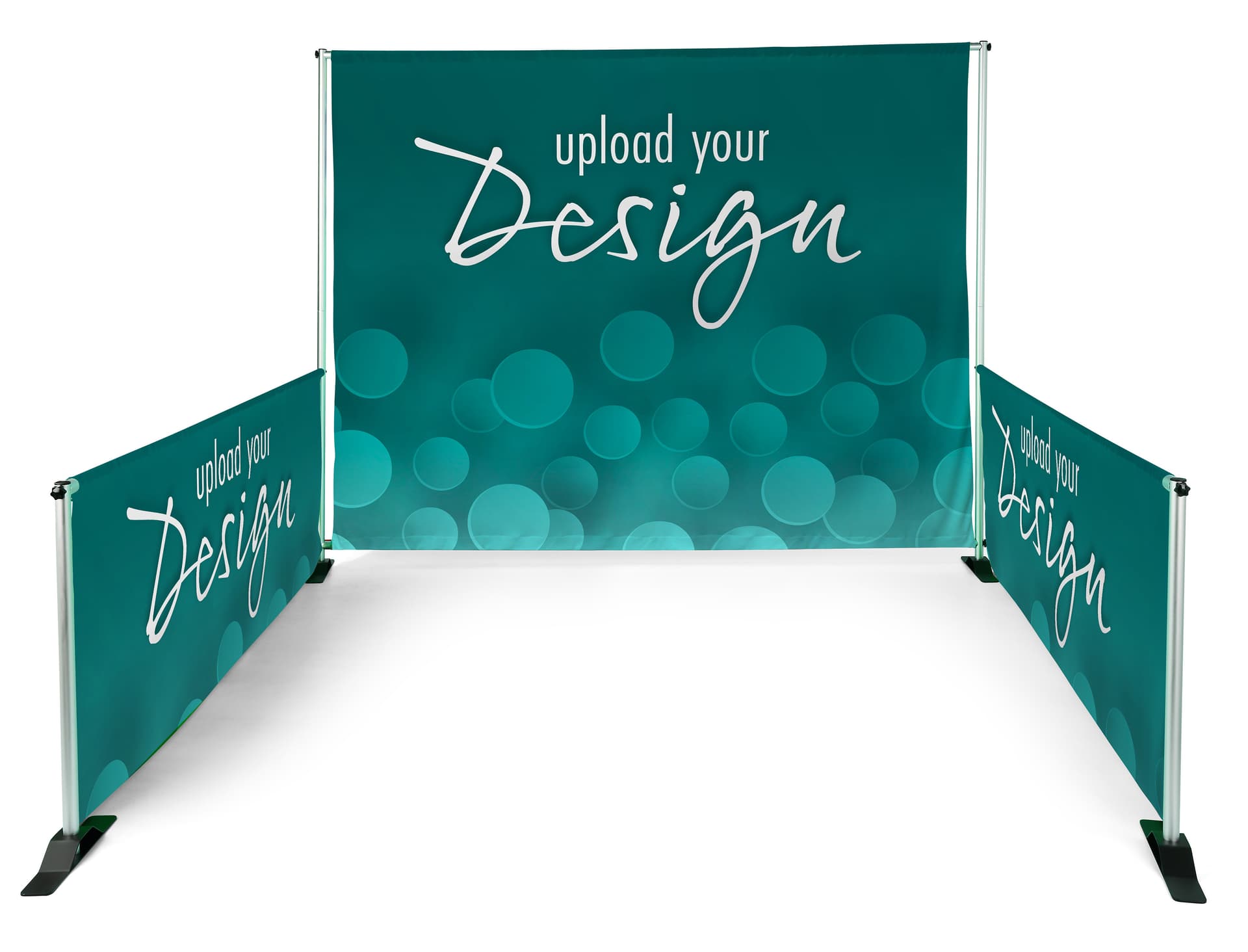 Replacement graphics for D10FBKSCPR trade show backdrop with full color graphics