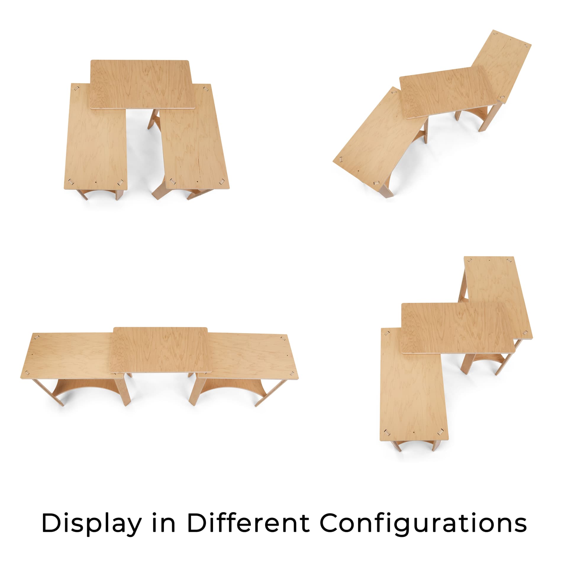 Collapsible Wooden Display Tables | 82