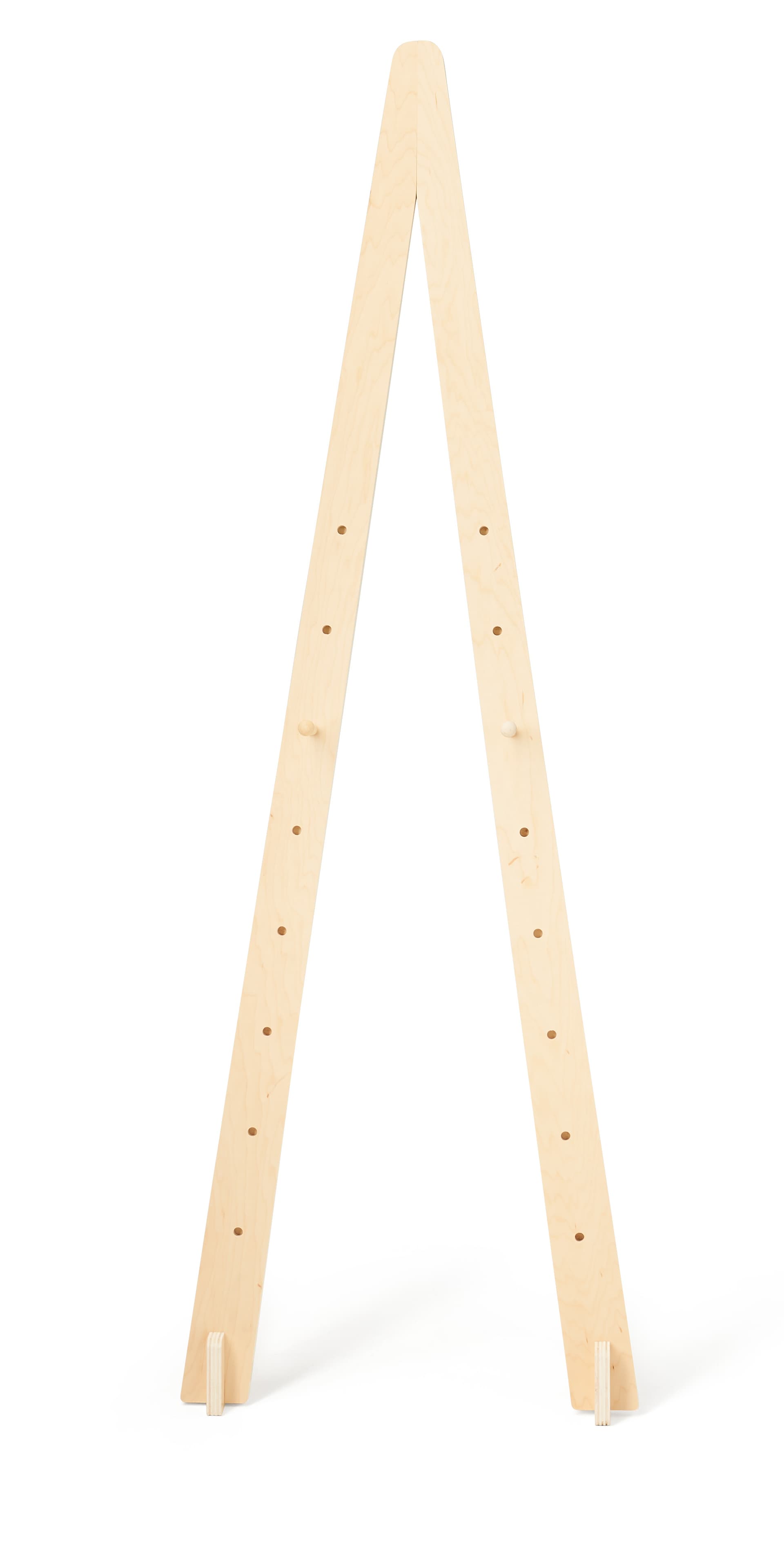 Folding display easel with 20 pound maximum weight capacity 