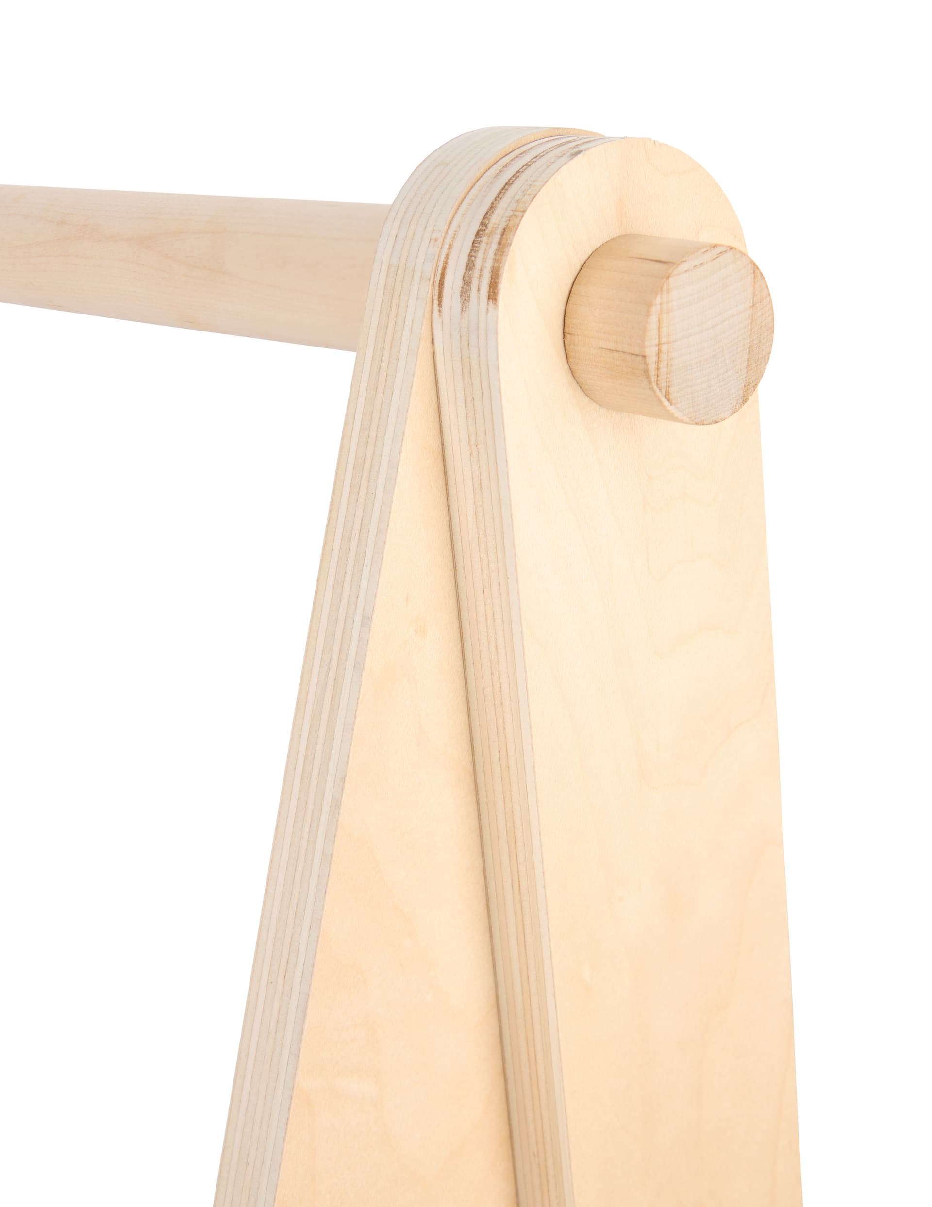 Wooden Clothing Rack with Stainless Steel Screws