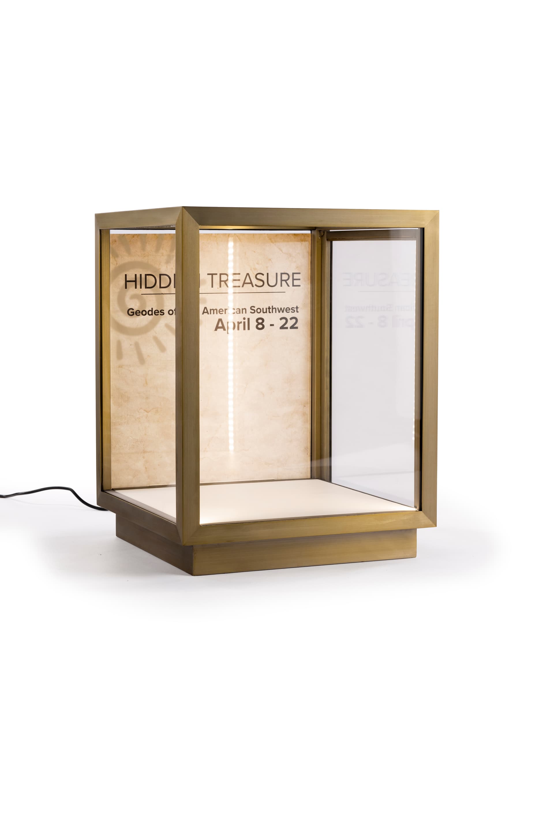 Background custom printed sign for DC1620SGSS