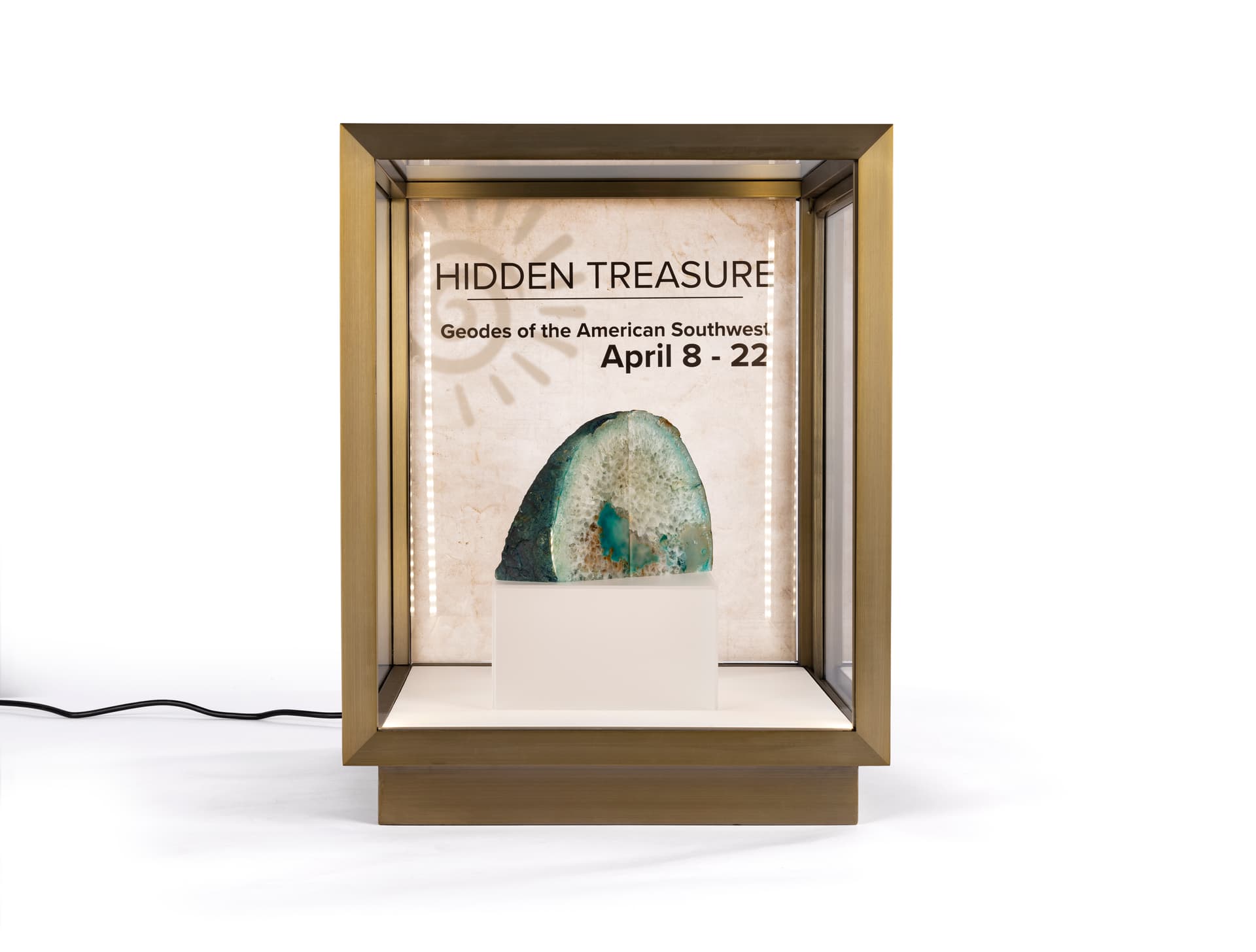 Shadow box display custom printed sign for DC1620SGSS