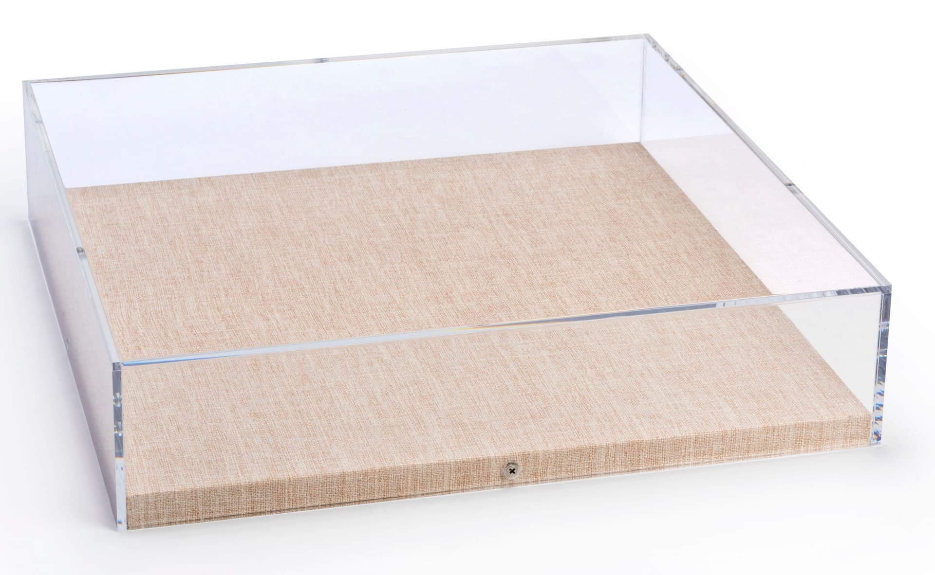 Square Shadow Box Gallery Frame on Countertop