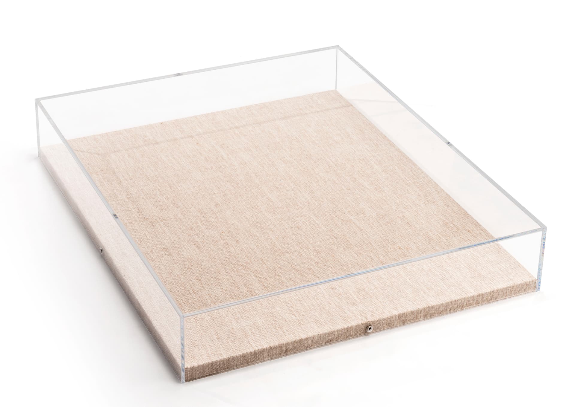 16" x 20" Linen Backed Exhibit Wall Frame for Countertop Display