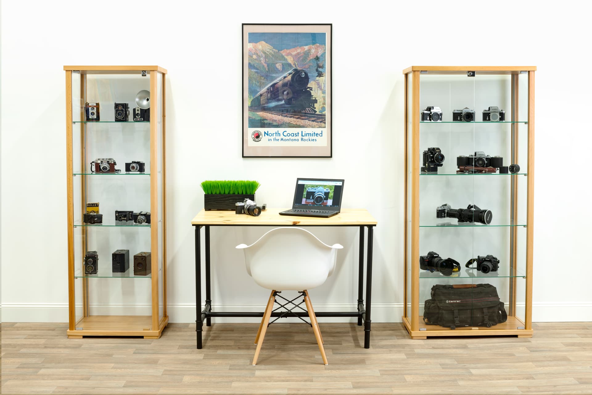glass curio cabinet display for antiques