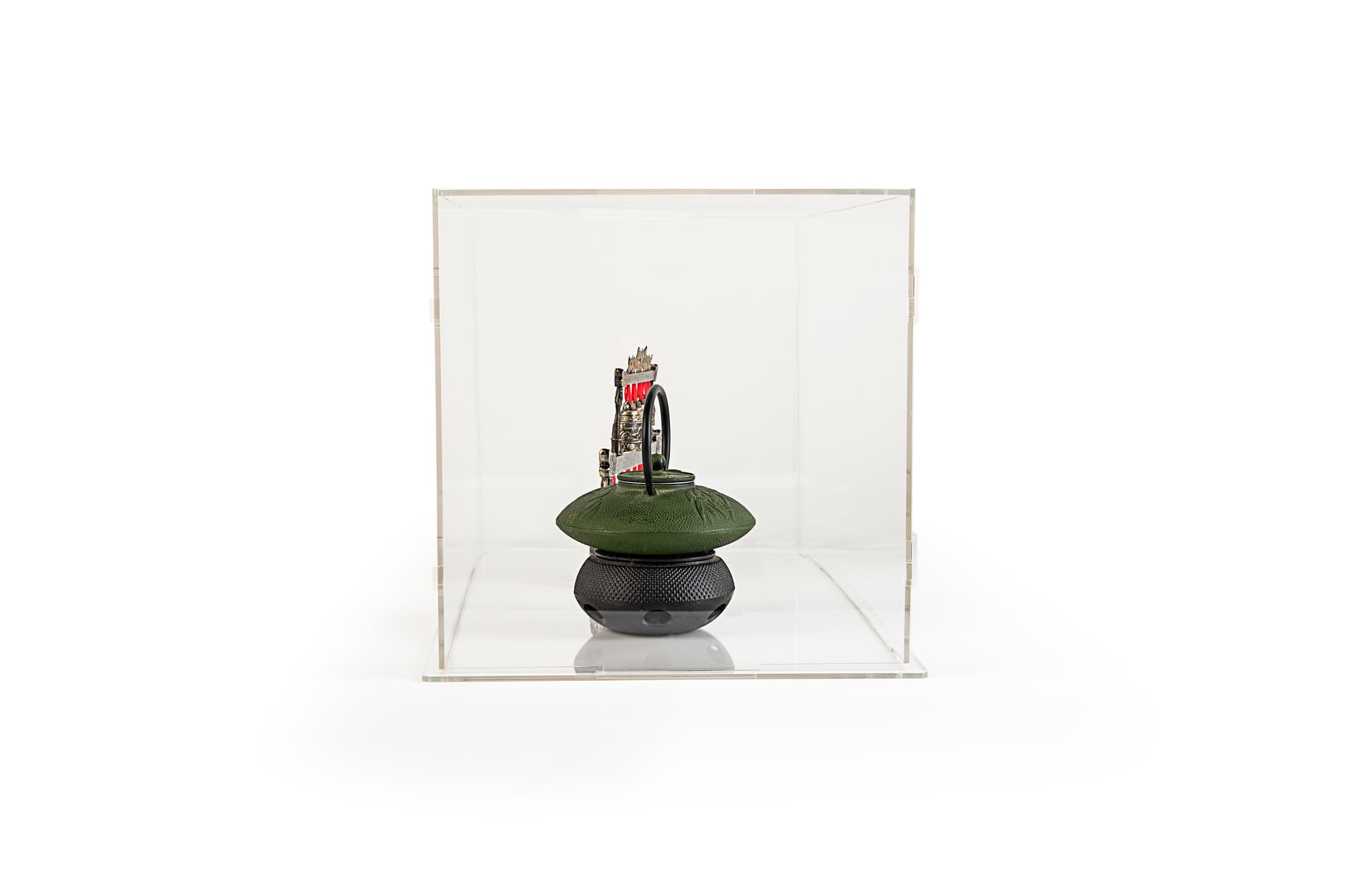 Collapsible Acrylic Display Box | 33 x 15 x 15 Knockdown Showcase ...