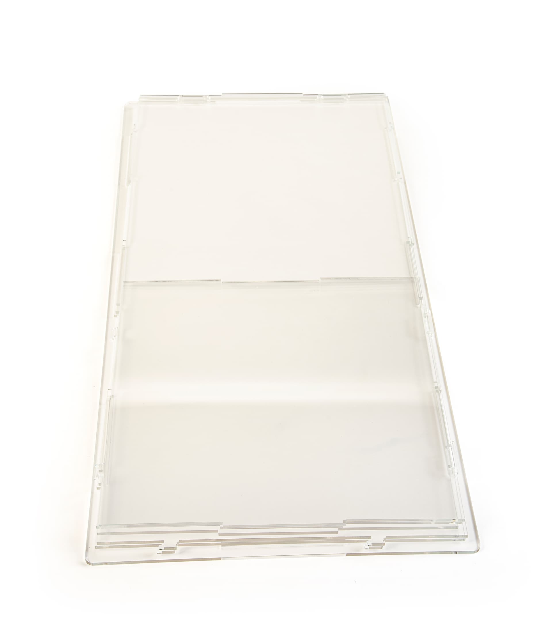 Collapsible Acrylic Display Box | 33 x 15 x 15 Knockdown Showcase ...