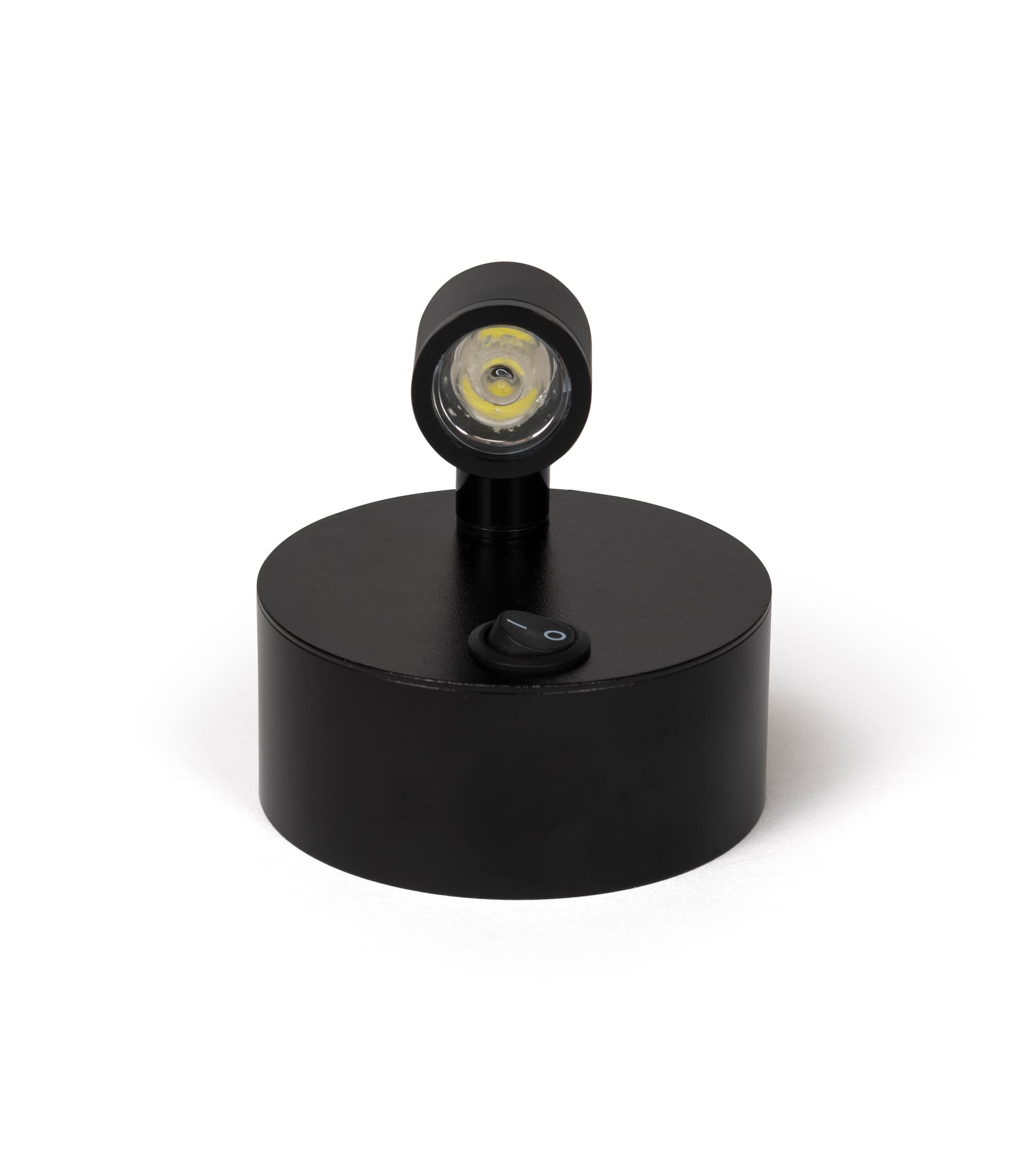 Display case spotlights takes 3 AAA batteries 