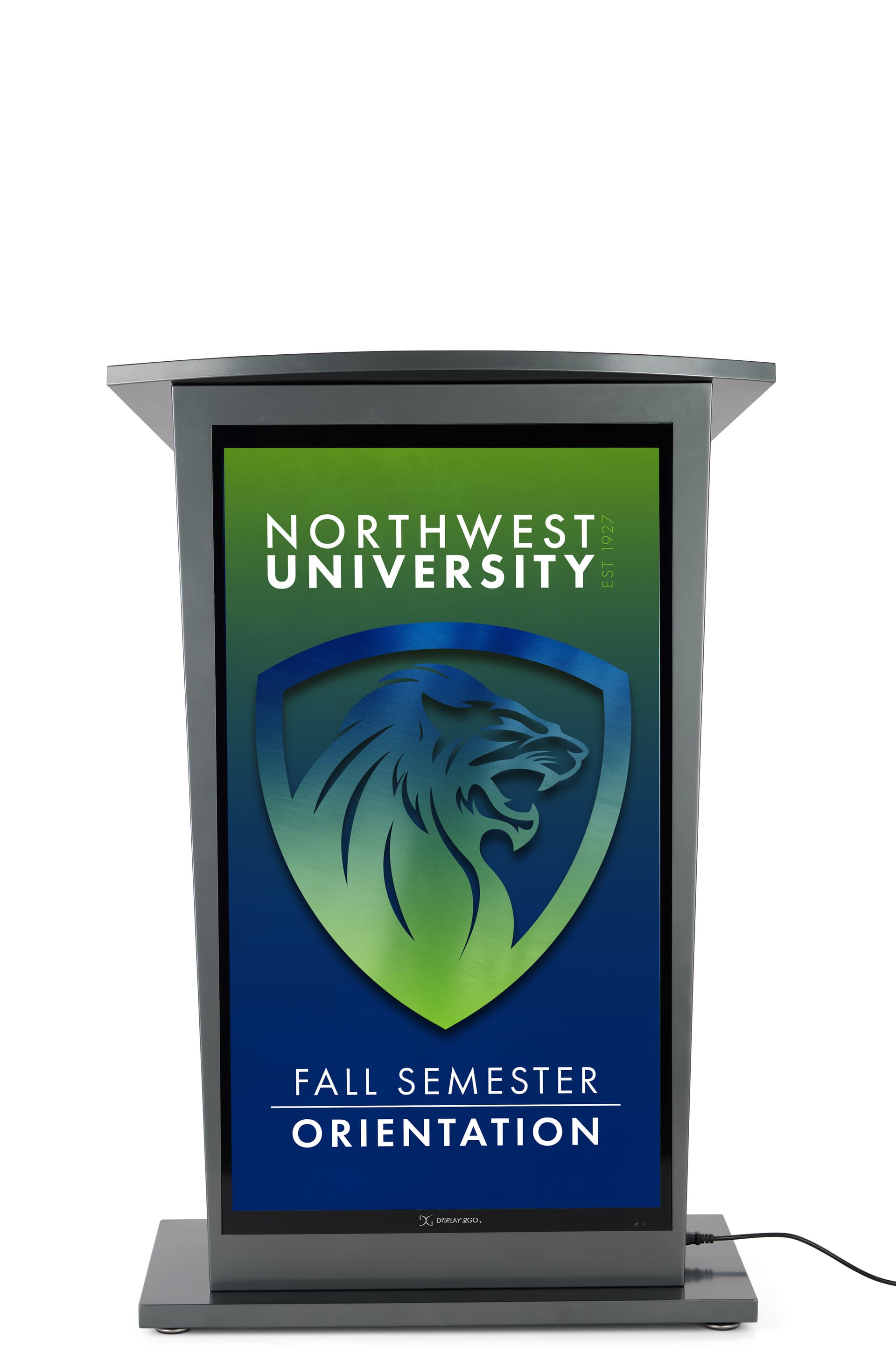 Digital podium with HD picture resolution