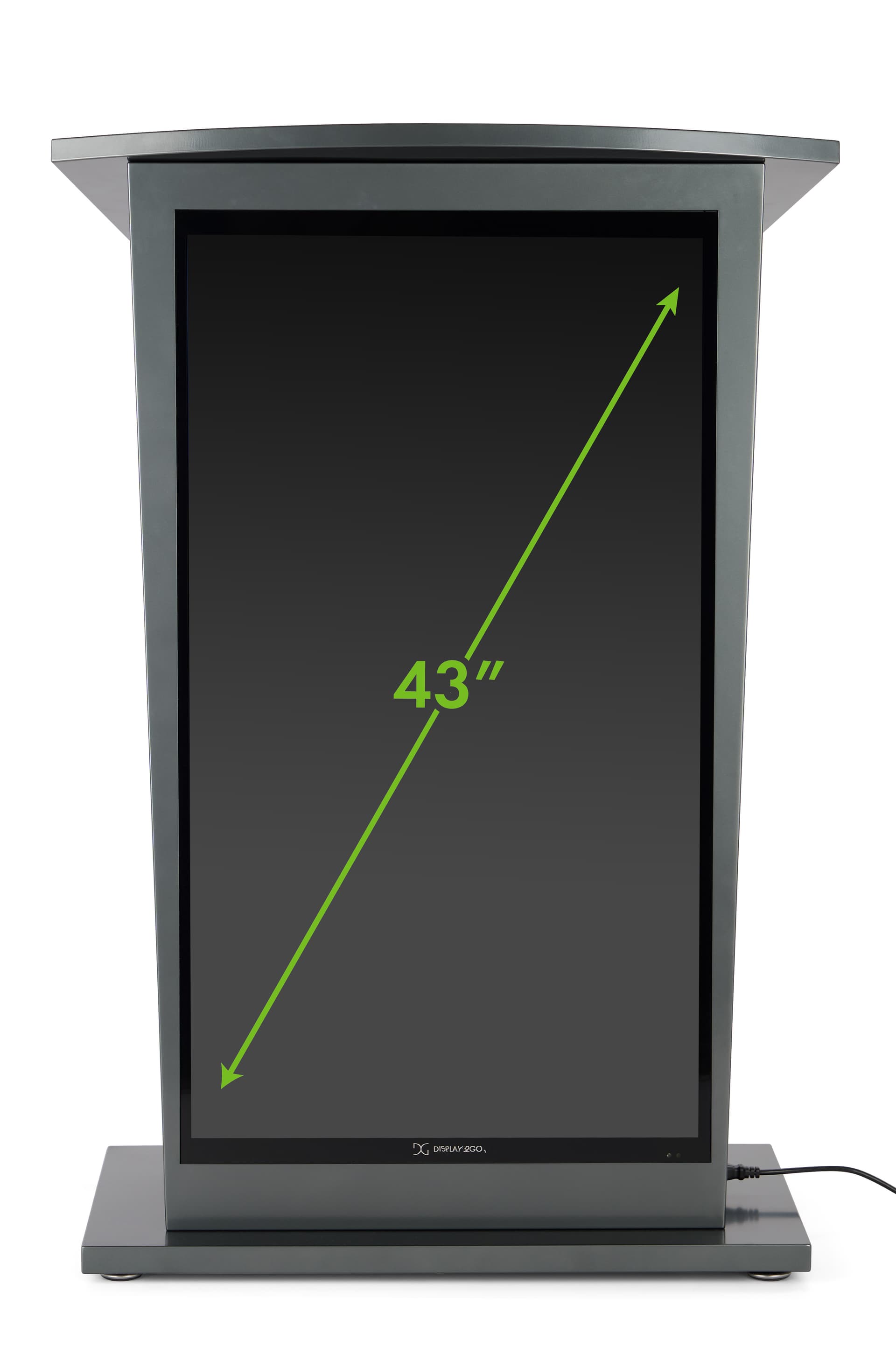 Digital podium with 43" screen