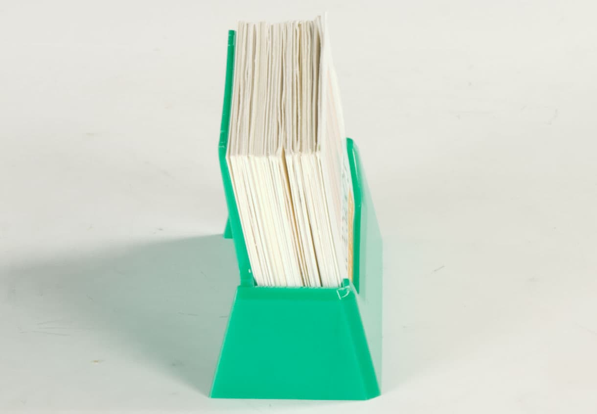 Business Card Holder Can Display Up To 49 Cards