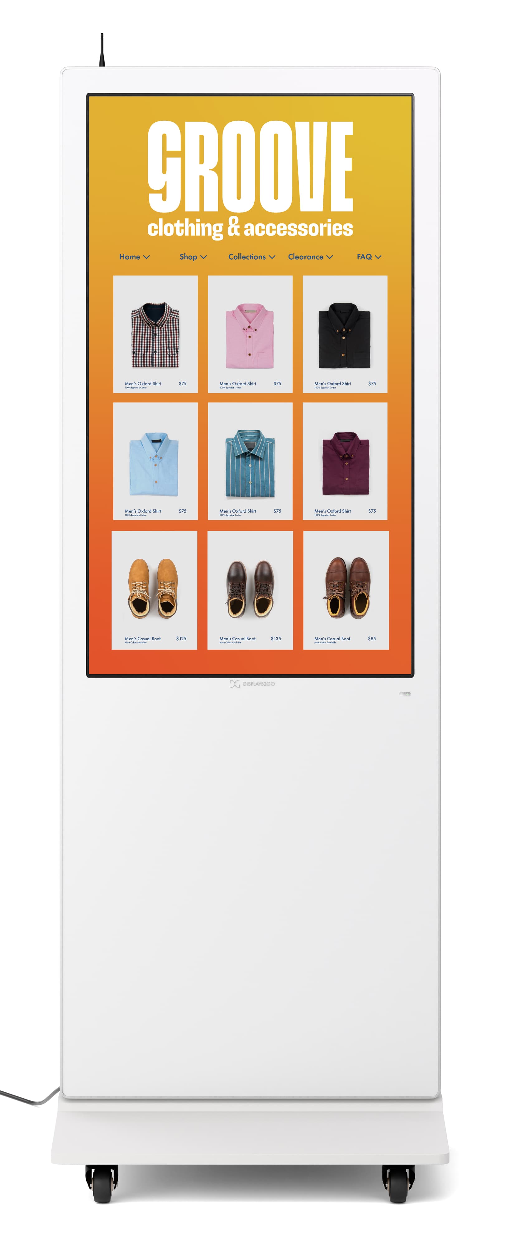 Advertising Multimedia Kiosk with Touch Screen