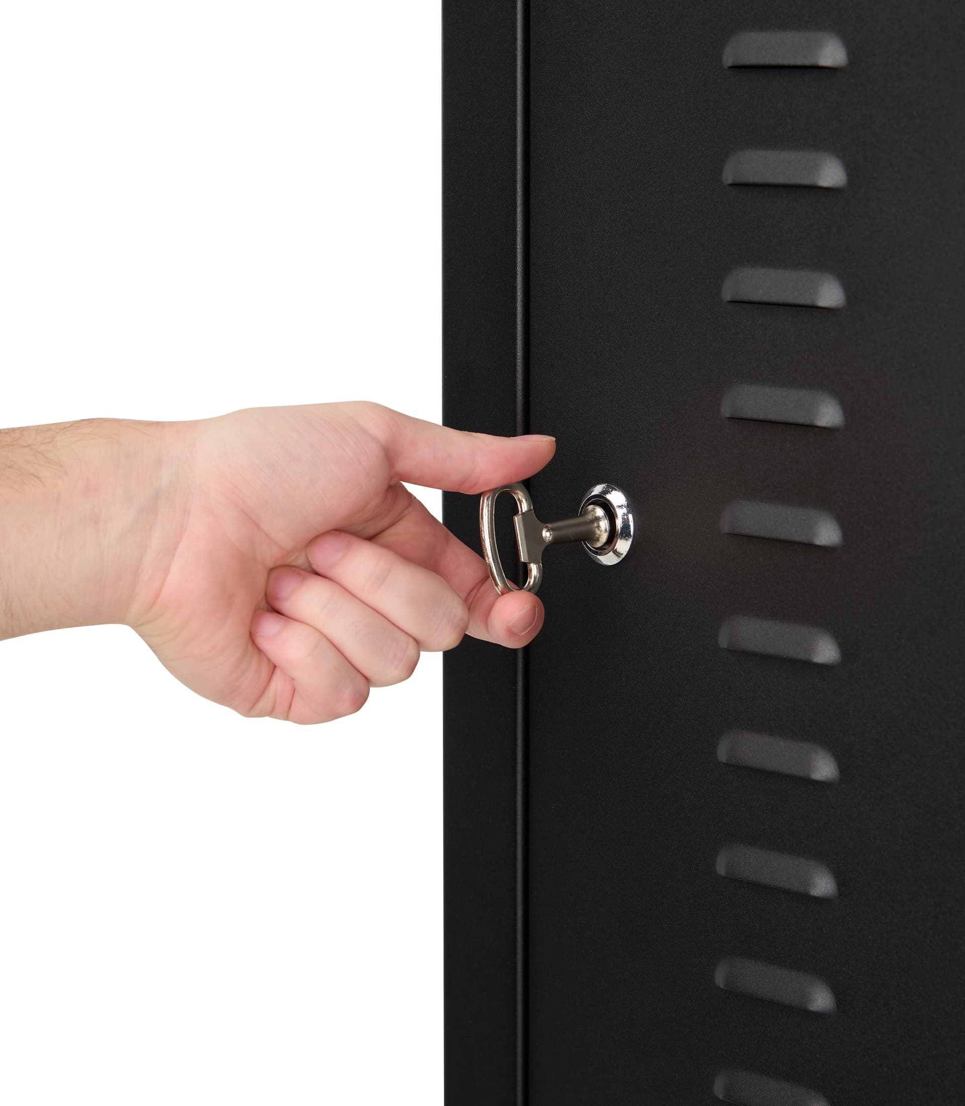 Rotating touch screen digital signage with locking access panel that allows you to change the orientation of the screen