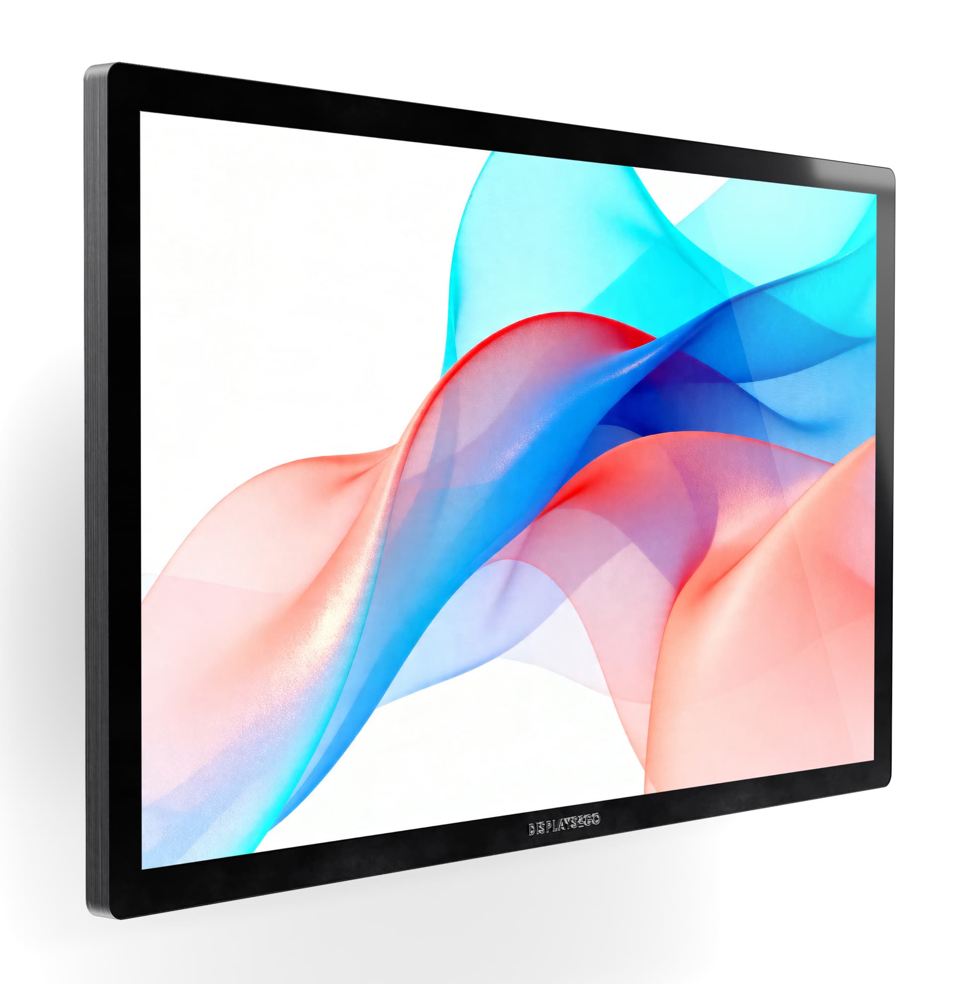 Wall mount touch screen monitor with 32 inch screen size