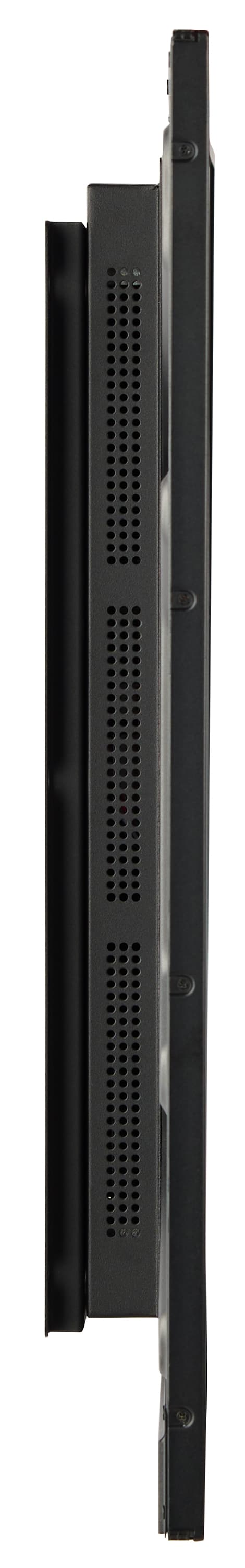 Wall mount touch screen monitor with slim 2.2 inches in depth