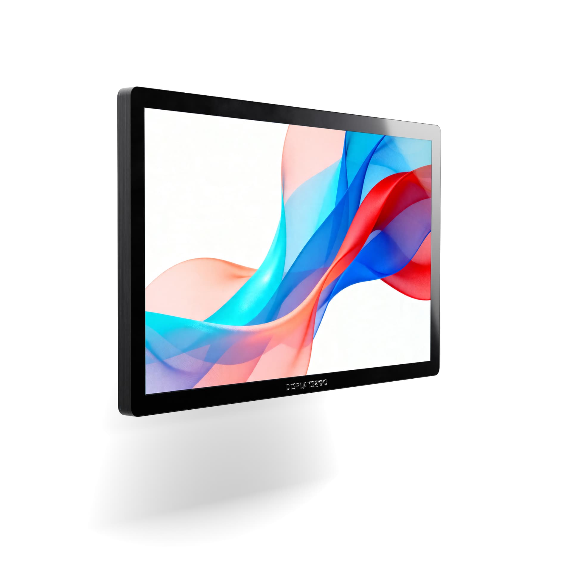 Wall mount touch screen monitor with 21.5 inch 1080p resolution screen