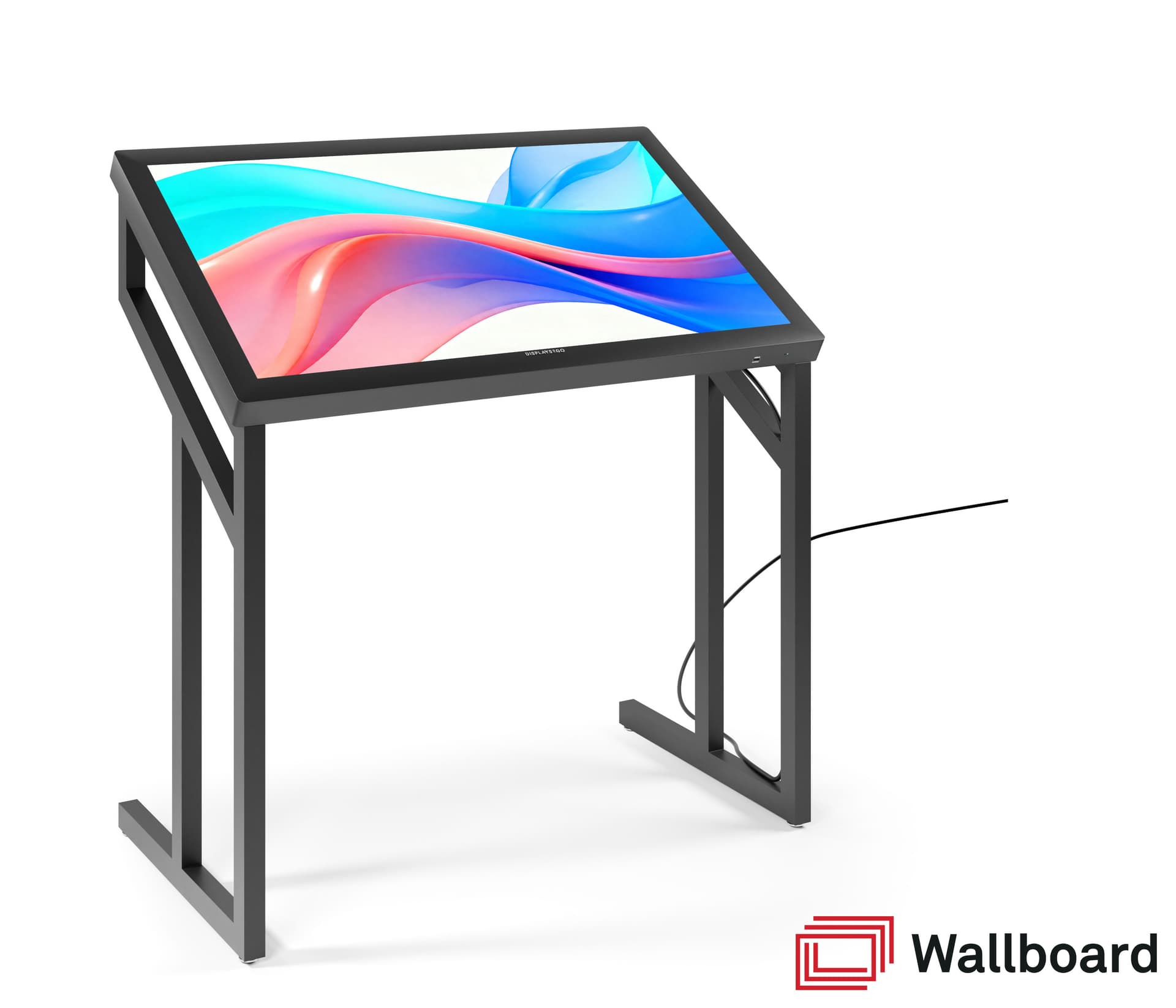 Accessible touch screen kiosk caters to everyone whether sitting or standing
