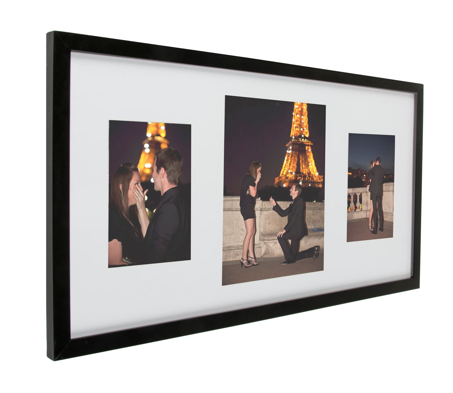 Double LP Frame | Includes Record Holder & Multi-Photo Mat | Displays2Go