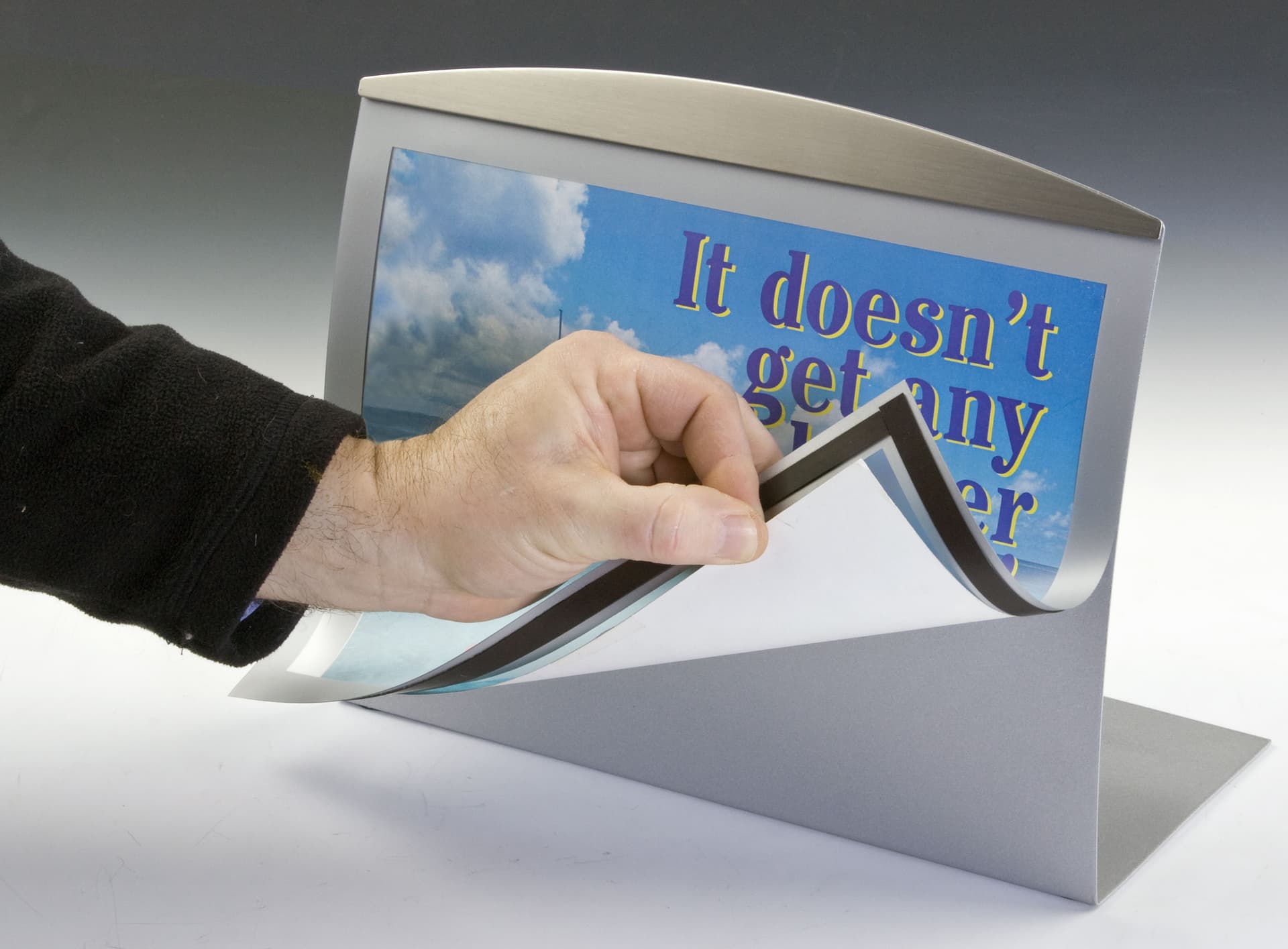 Metal Sign Holders For A4 Graphics