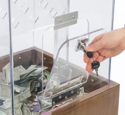 Coin Drop Game | Locking w/ Header for Signage | Displays2Go