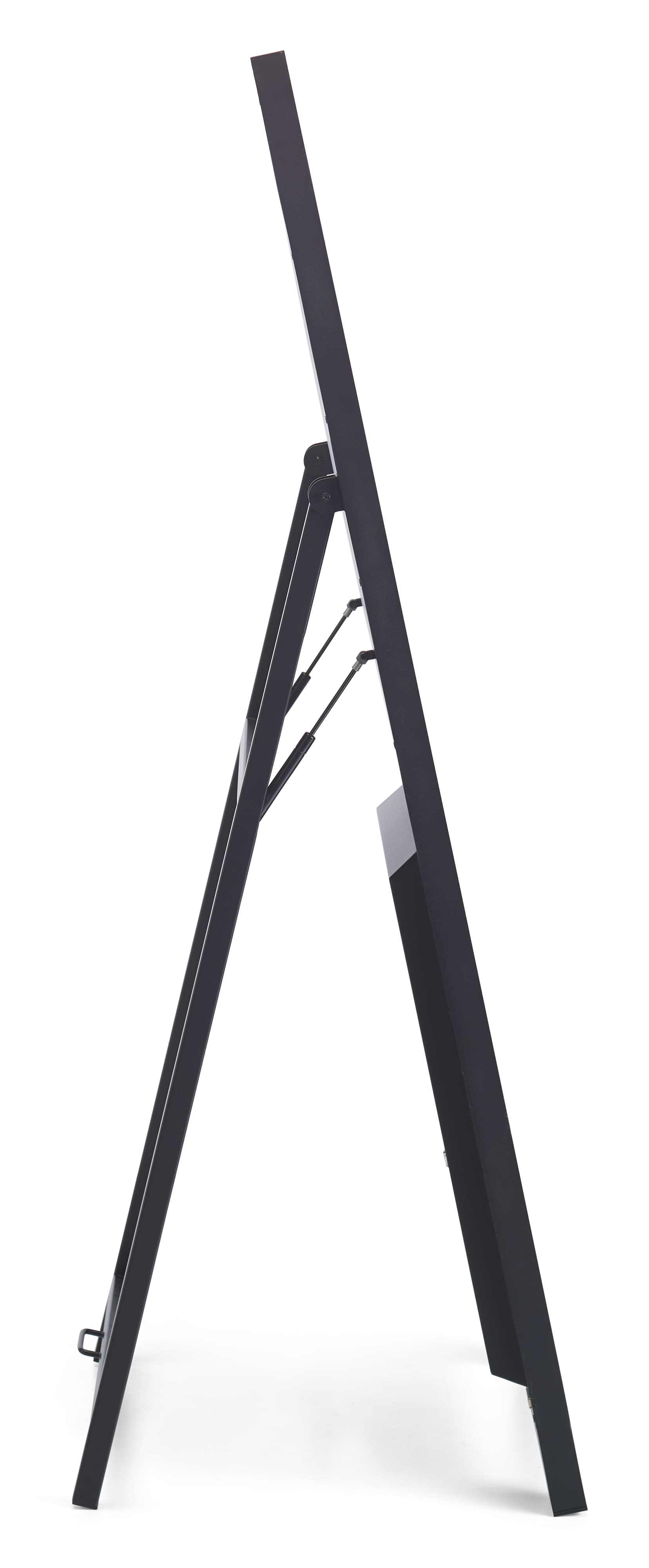 LED a-frame with thin and sleek folding design