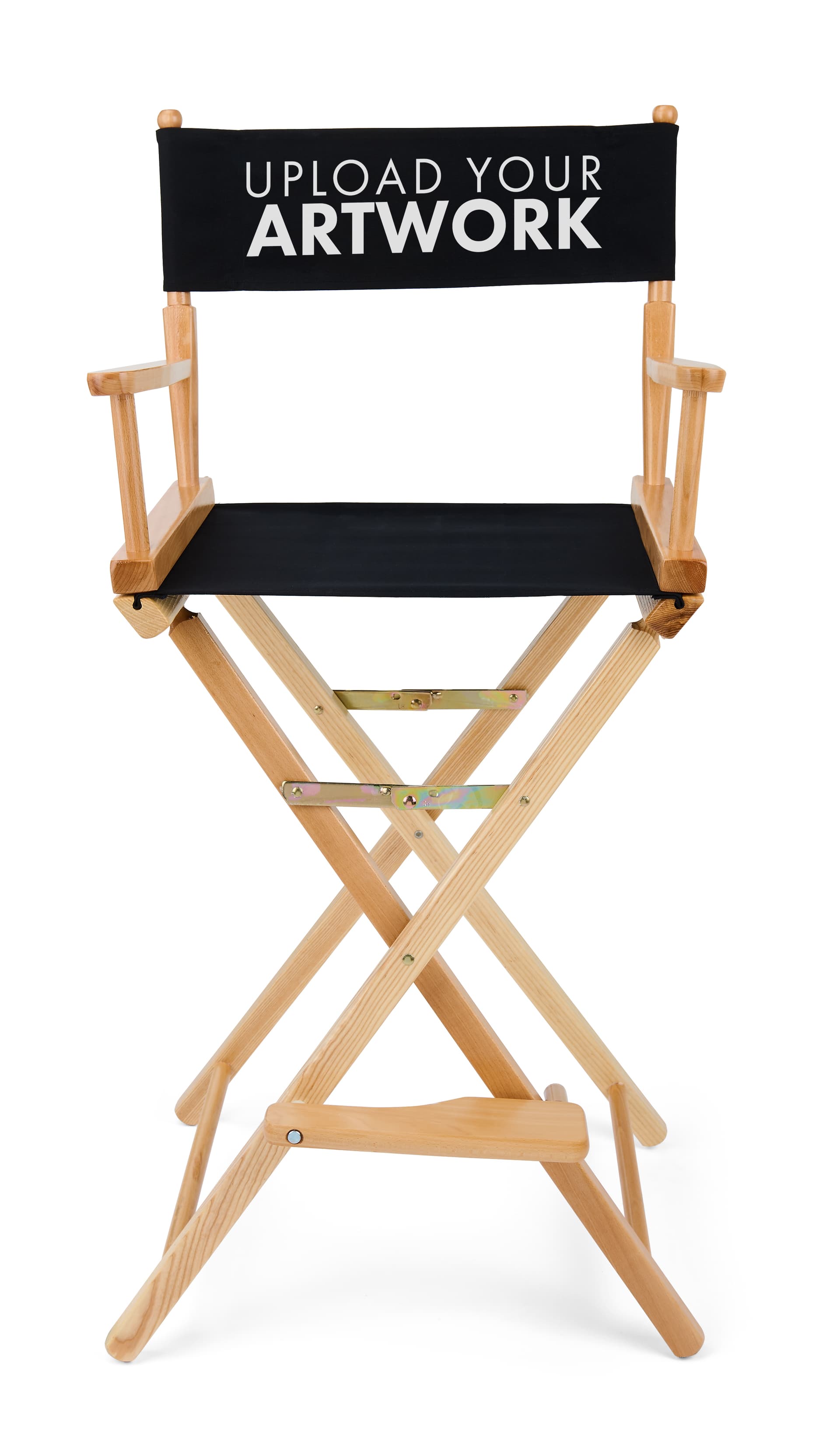 Custom directors chair with wood material