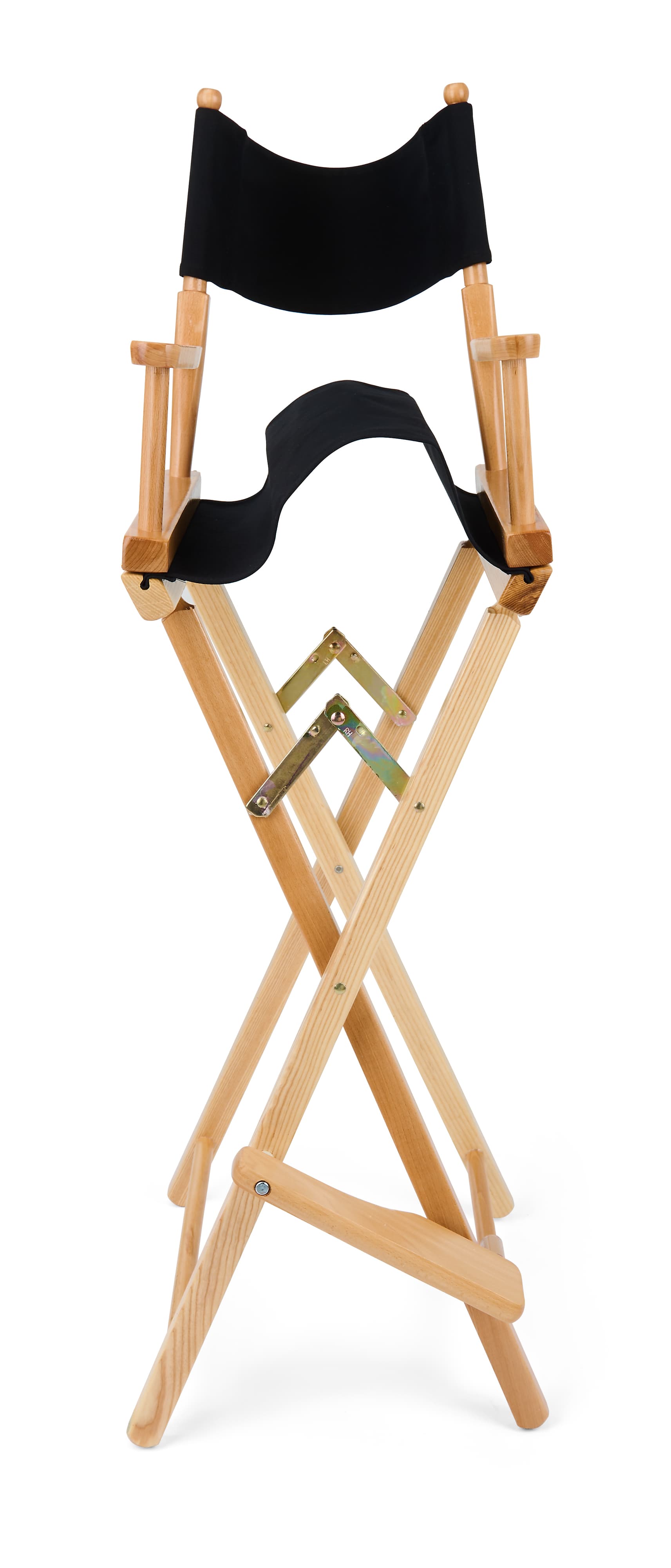 Custom directors chair with folding frame 