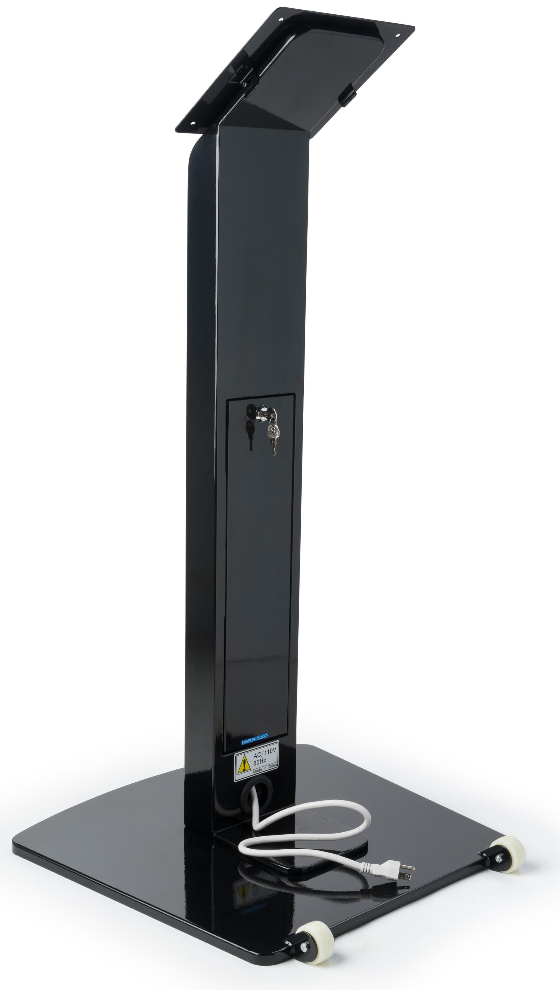 LCD Monitor Floor Stand, Angled Design