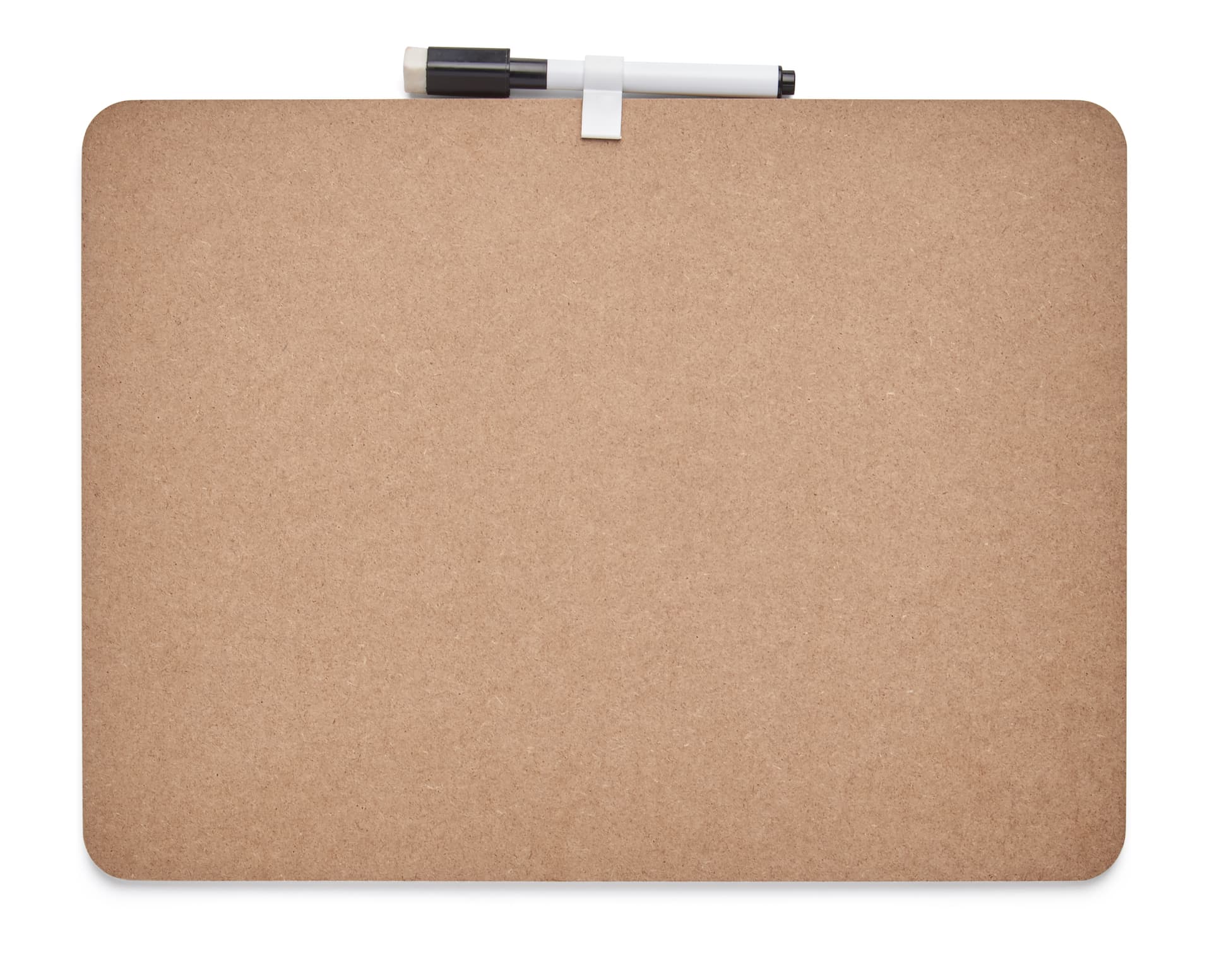 Dry erase lapboard class pack with particle board back