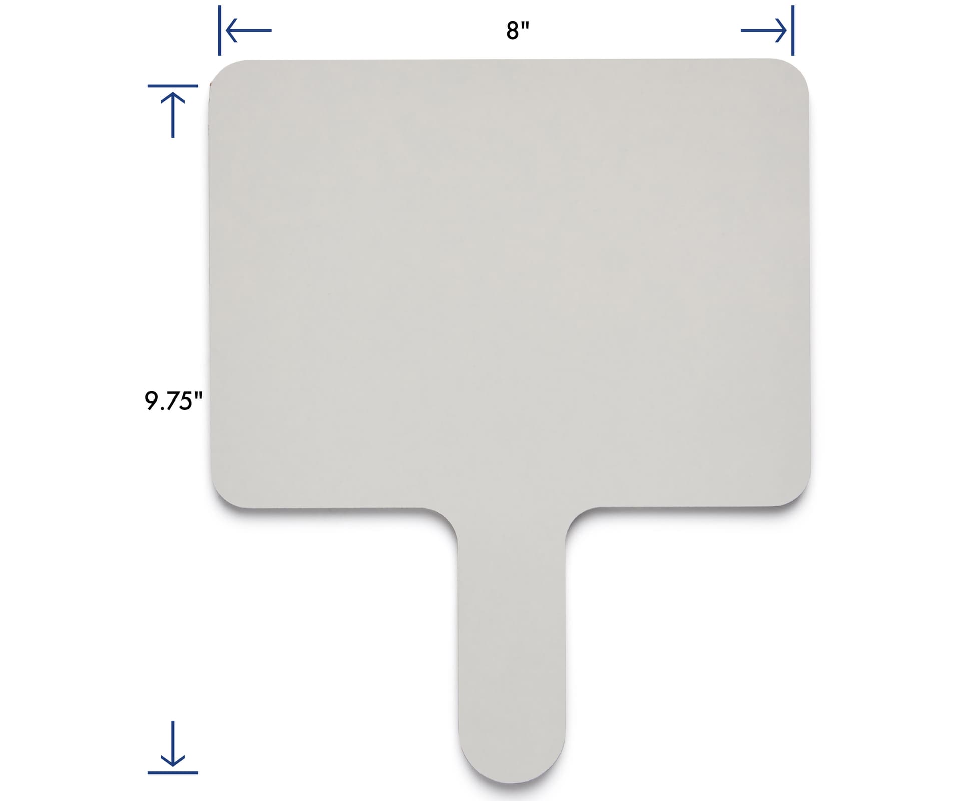 Dry erase answer paddle kit with lightweight design