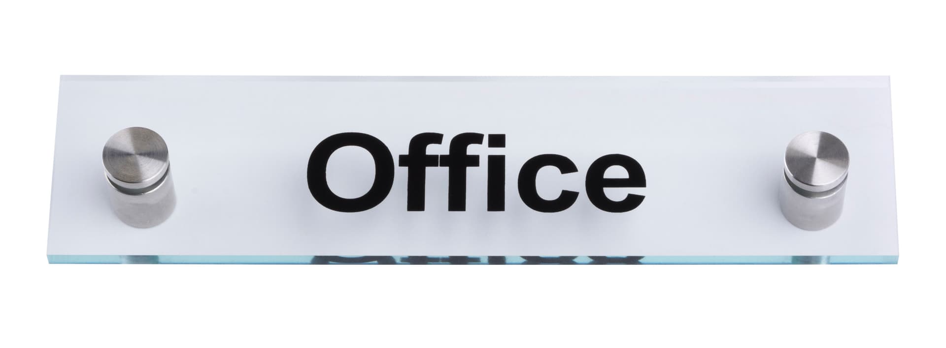 Acrylic Office Room Signs, Wall Mounted