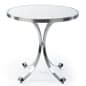 32" Display Table, Round - White