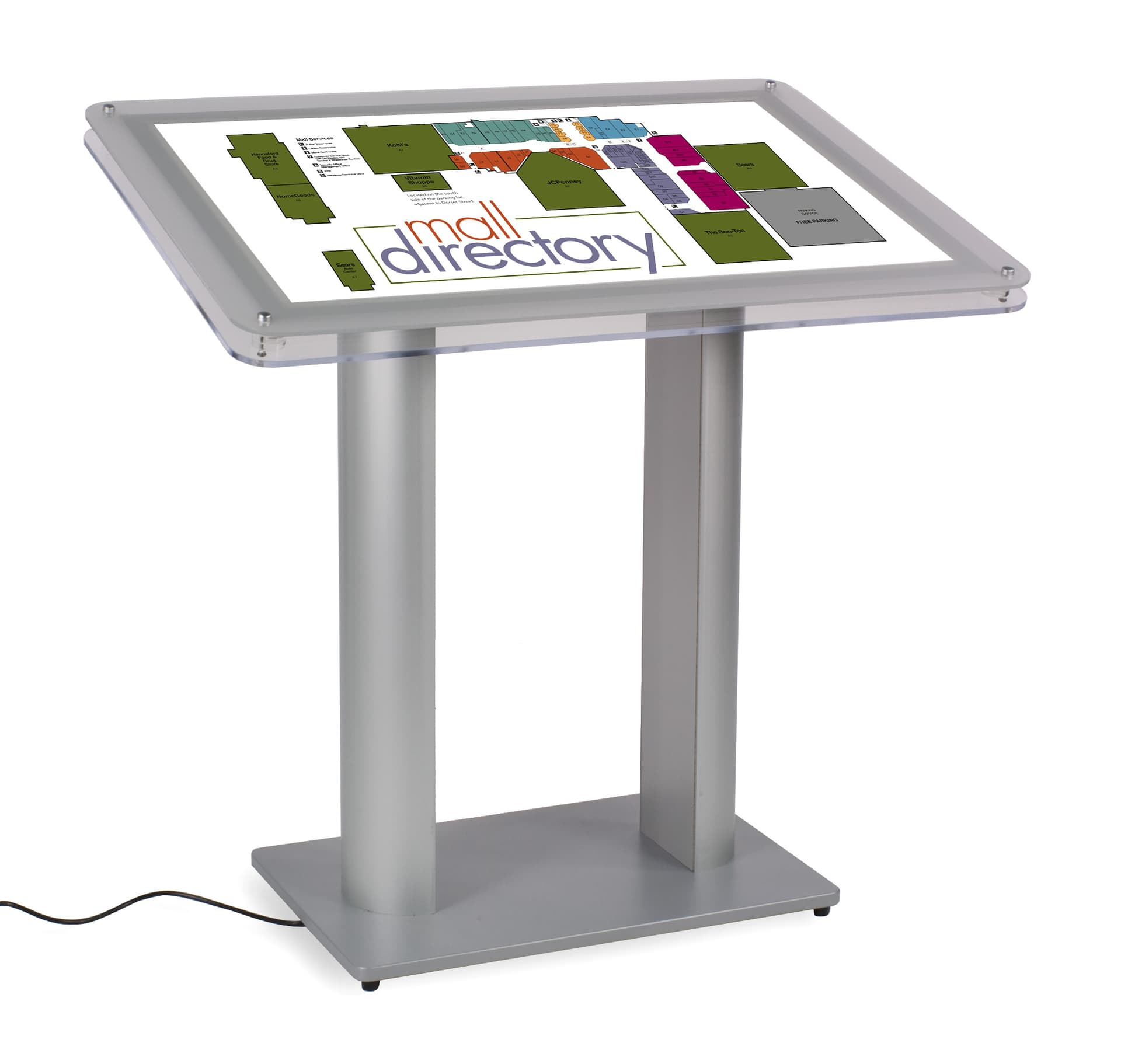 36" x 24" Illuminated Display