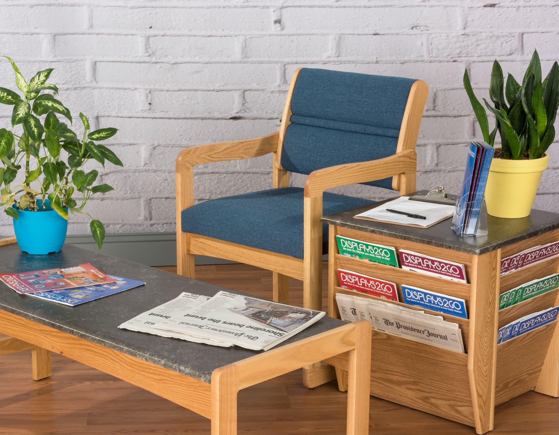 Office Coffee Table, 48.5" Overall Width