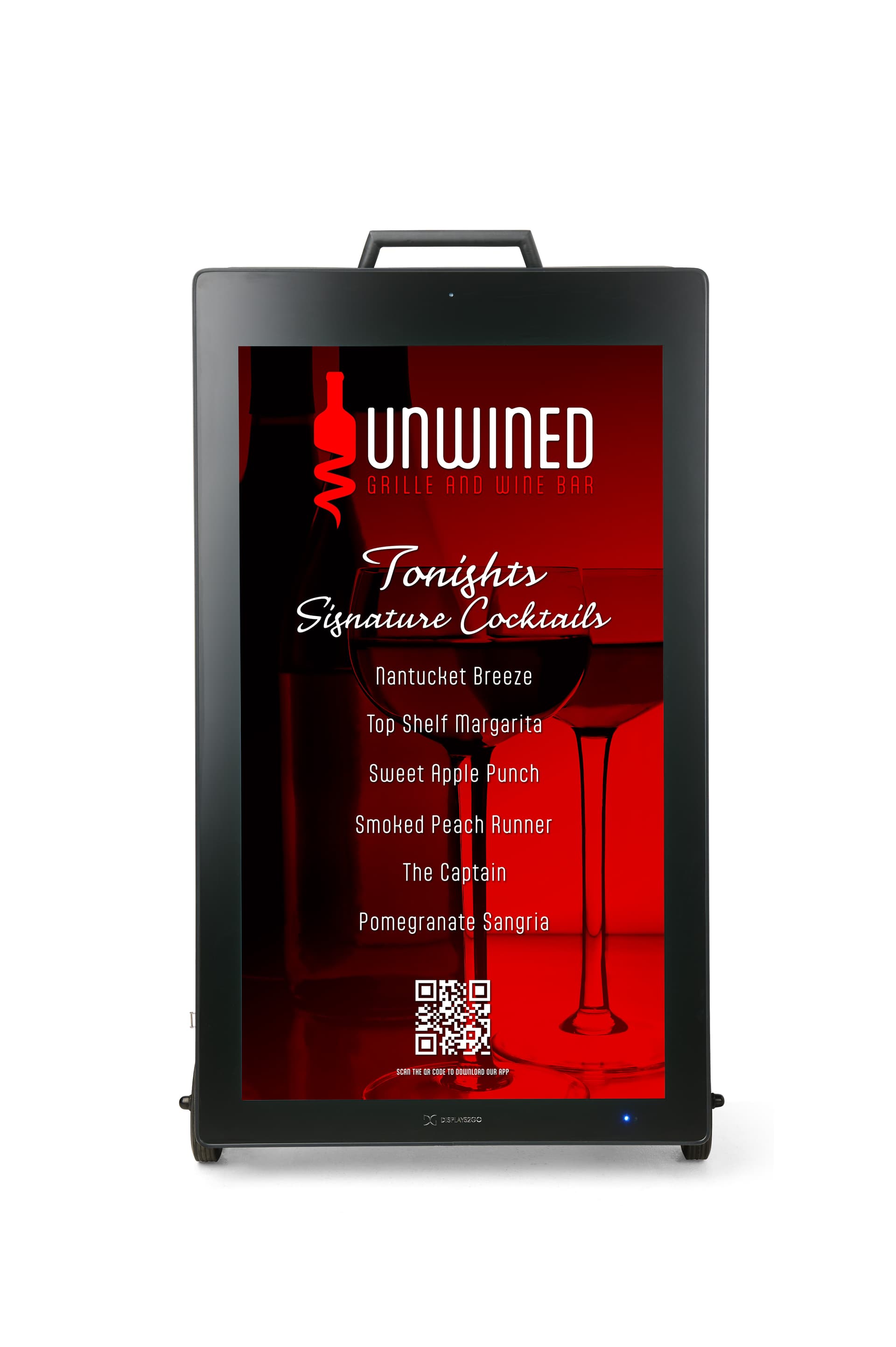  Outdoor digital display with ambient light sensor