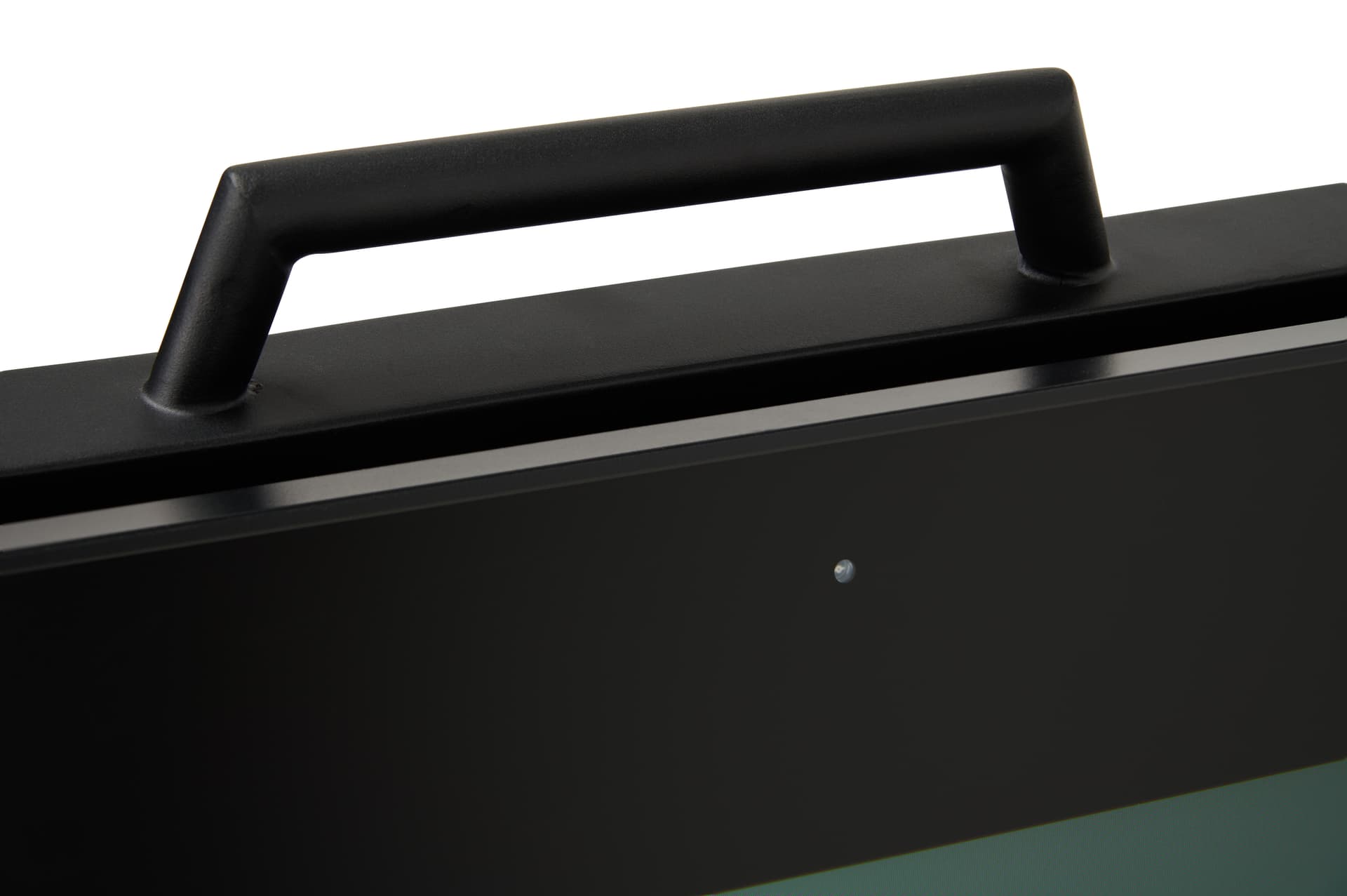 Outdoor digital display with top handle and ambient light sensor 