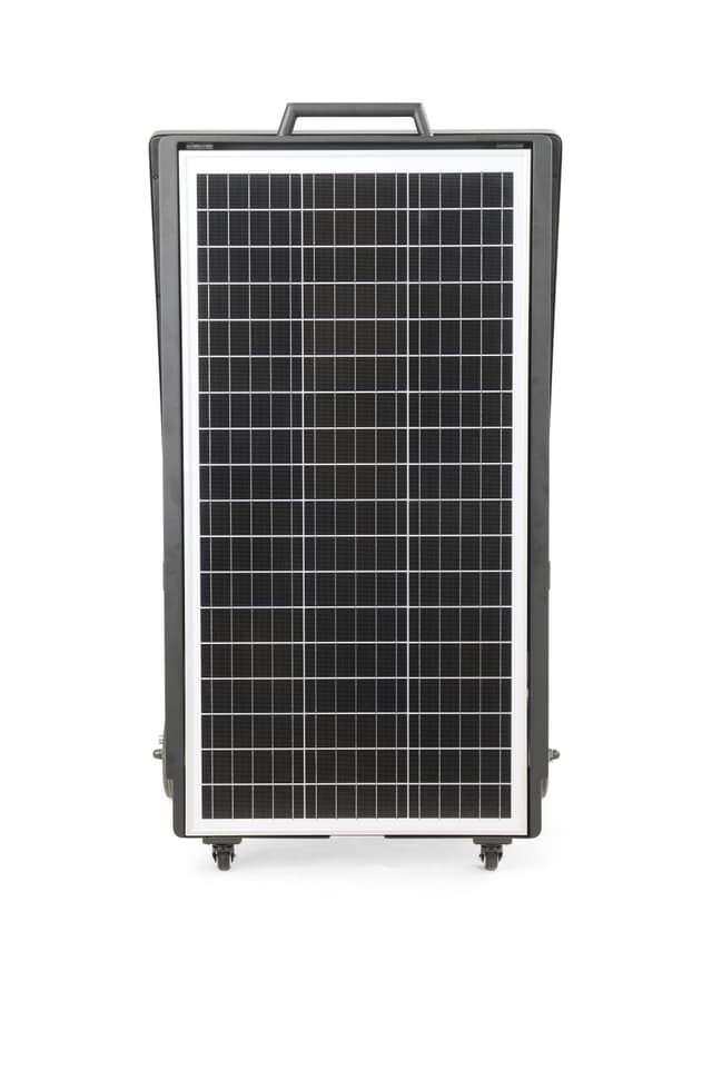 Outdoor Digital Display | Portable Solar Power A-Frame Sign | Displays2Go