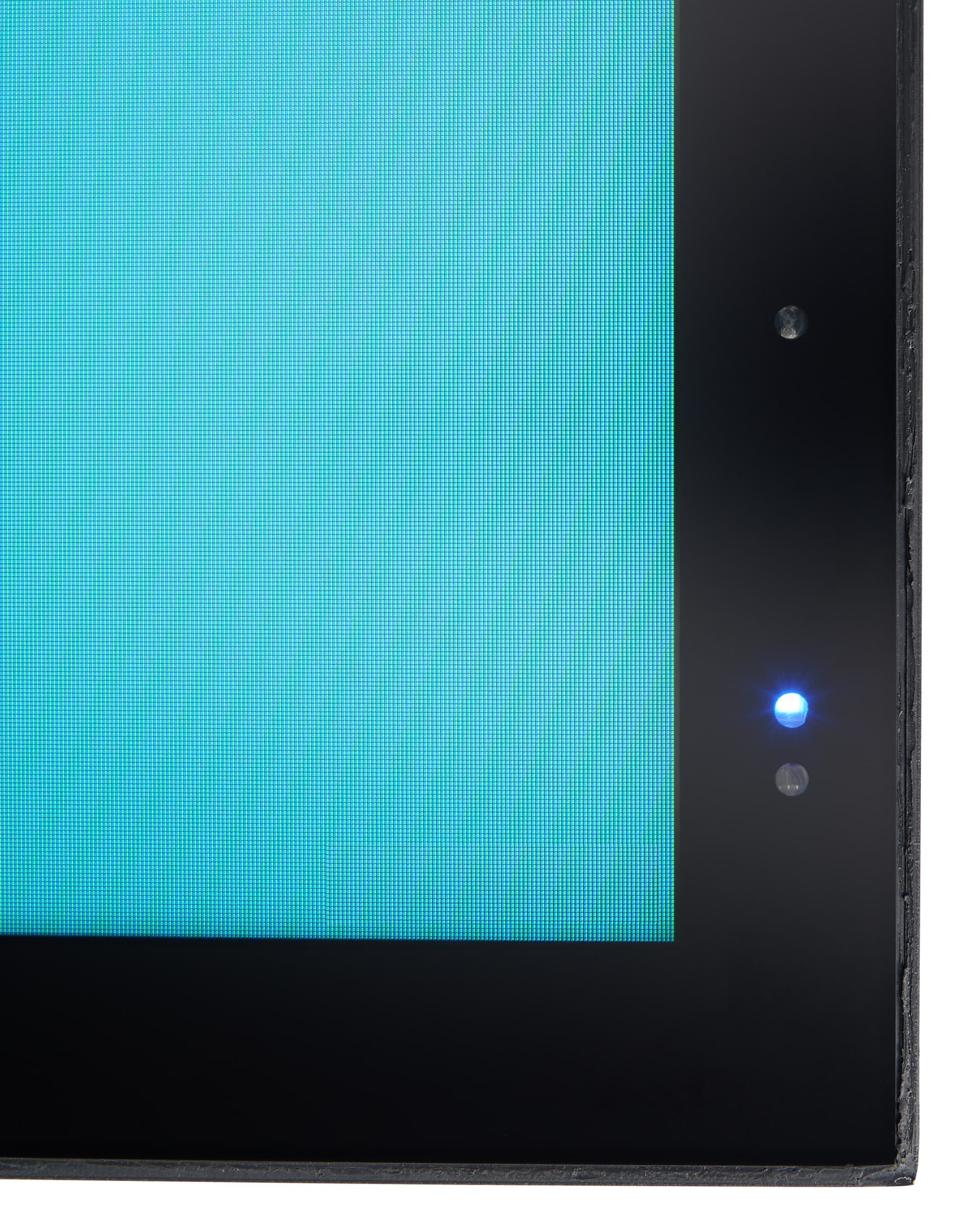 Outdoor LCD display with a built-in ambient light sensor for automatic brightness adjustments