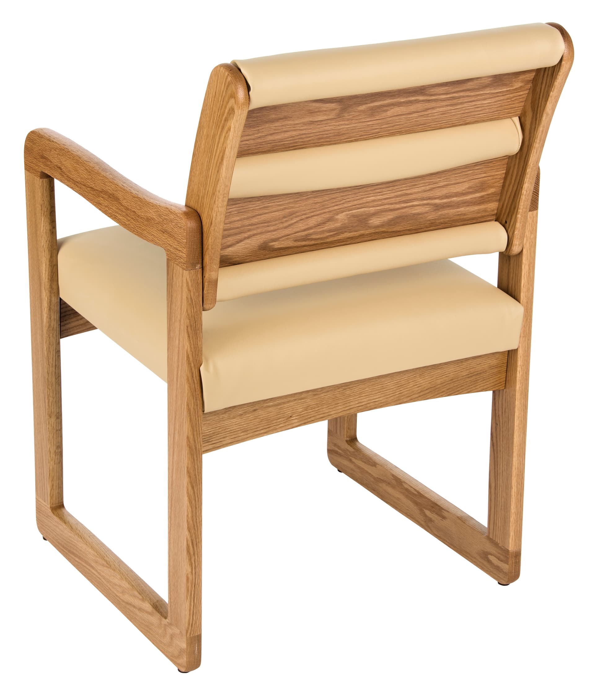 Cream Reception Room Chair, 19.5" Seat Width