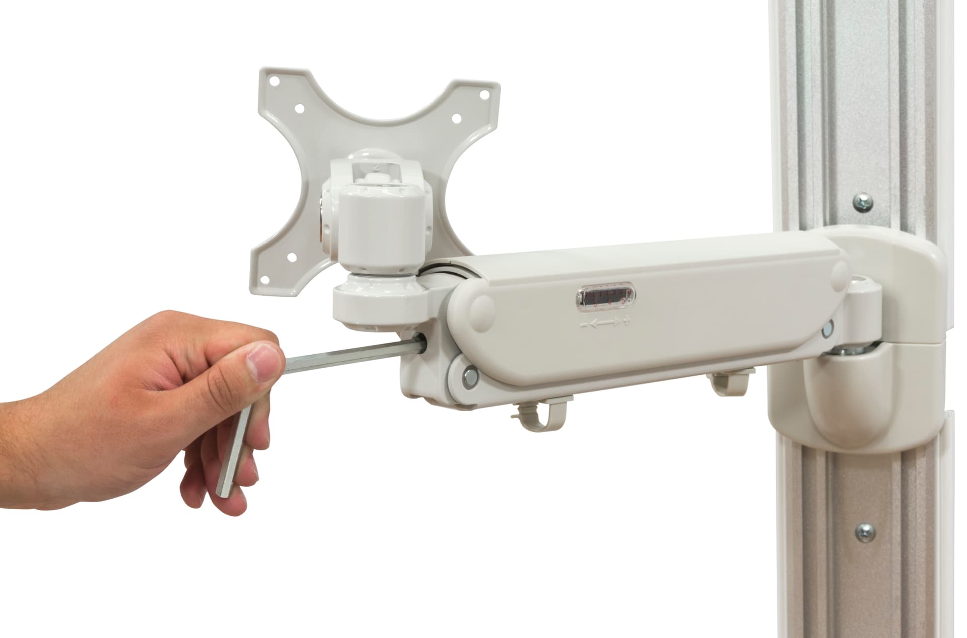 Wall Mounted Computer Workstation, Hardware Included