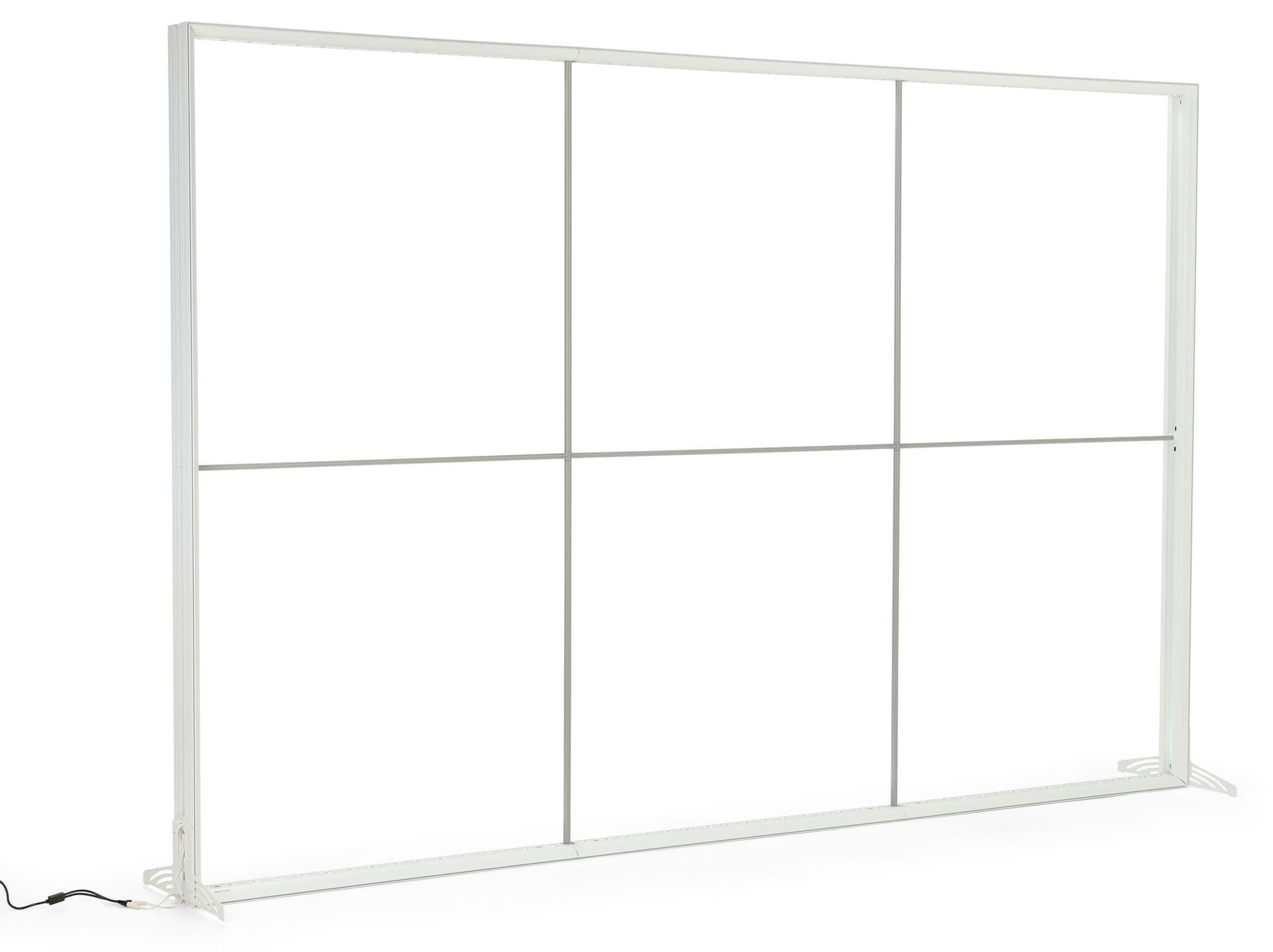 LED backlit trade show display with PVC material 