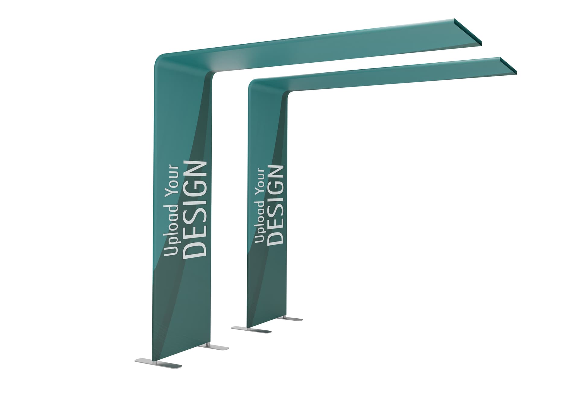 Replacement L frame graphic for EBMM20CPR with double sided customizable graphics