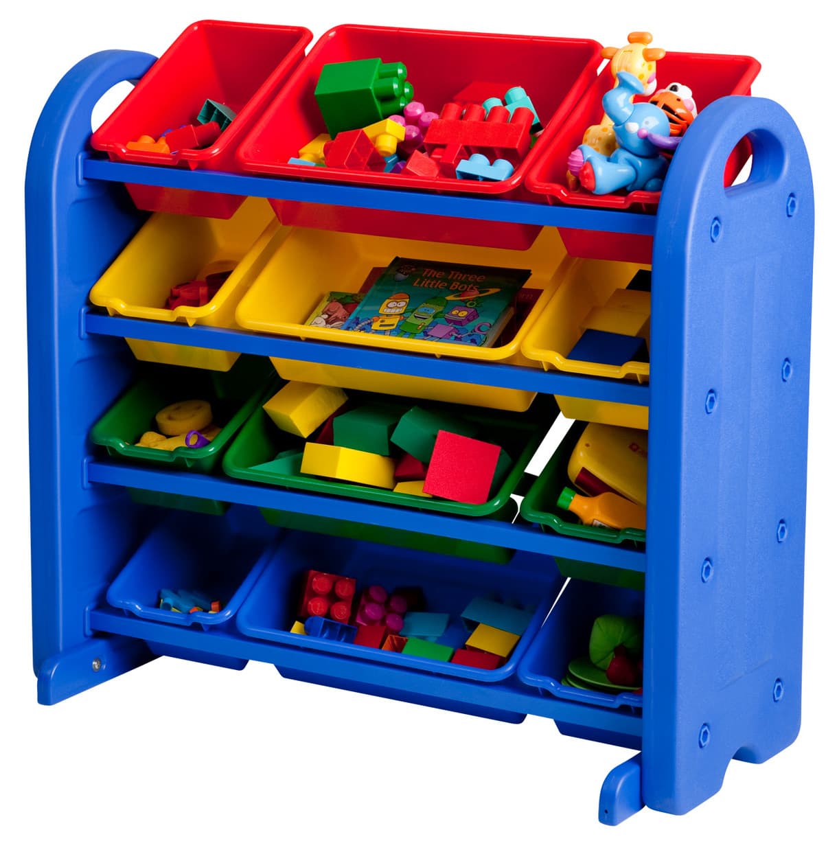 Blue Children's Plastic Storage Organizer