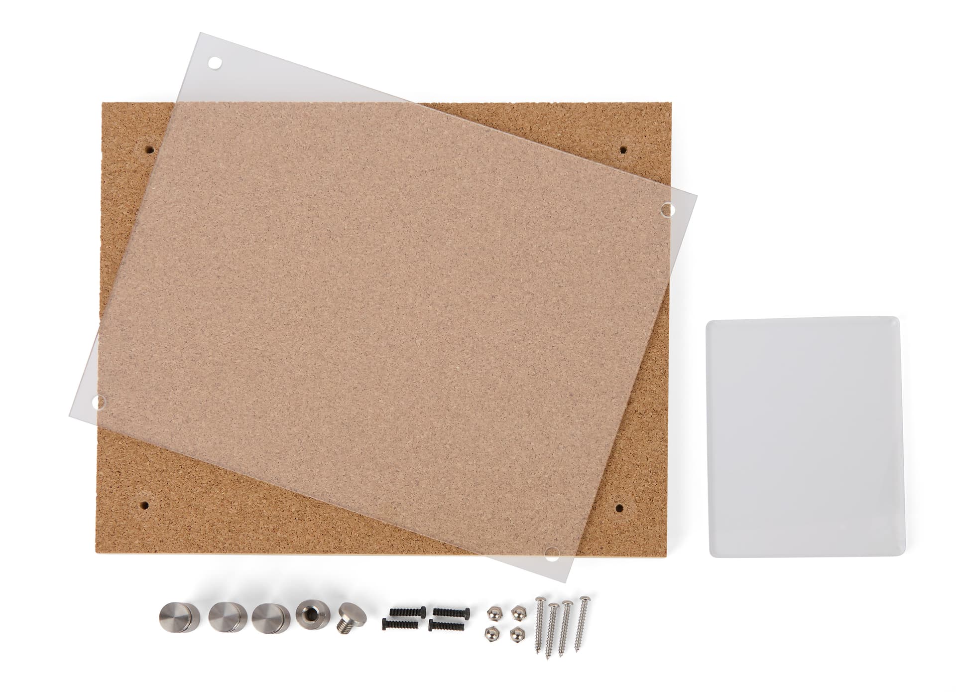 Custom acrylic signs with wall mounting hardware included